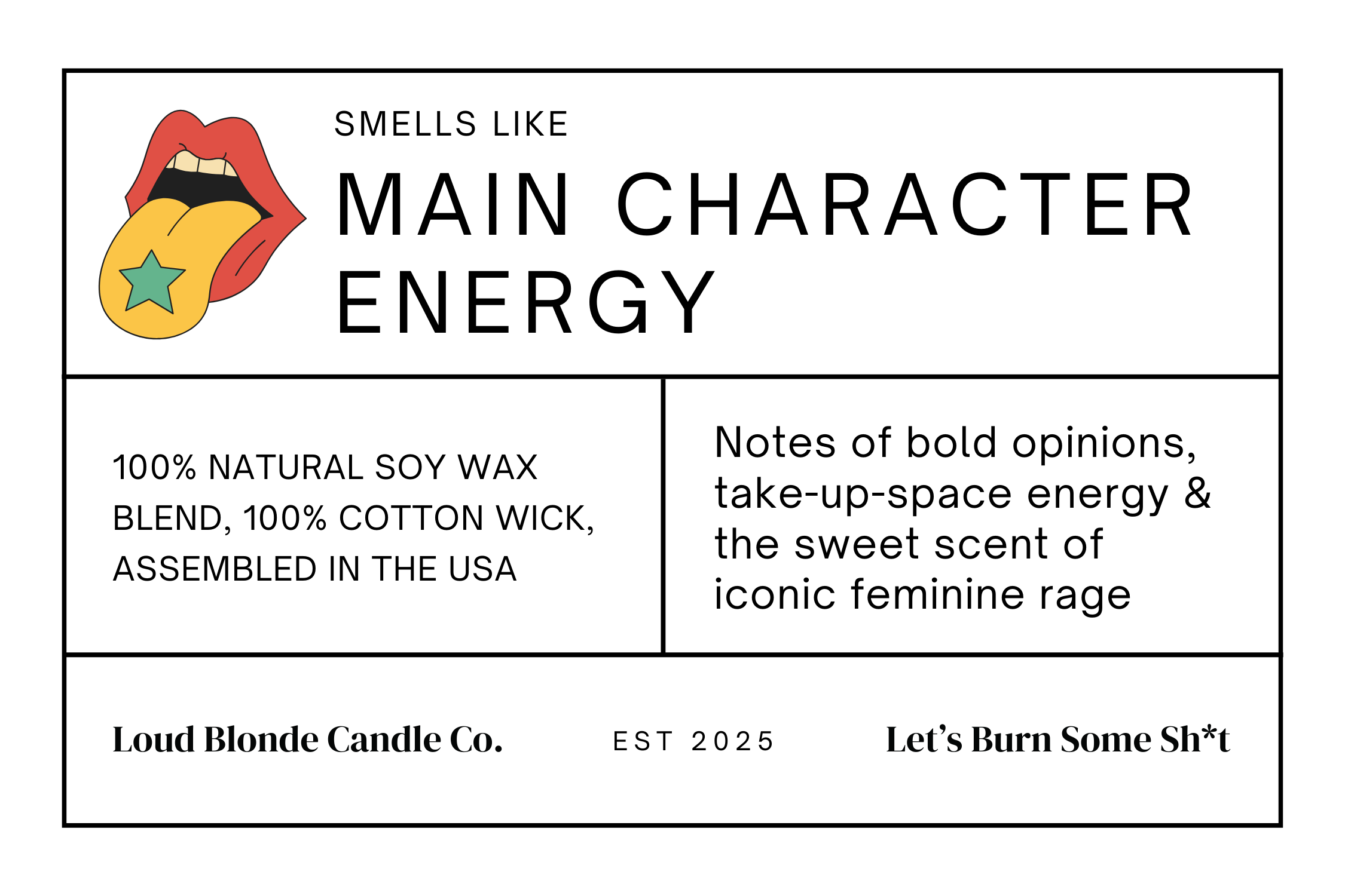 MAIN CHARACTER ENERGY Scented Soy Candle — 9oz Aromatherapy Jar product thumbnail image MAIN CHARACTER ENERGY Scented Soy Candle — 9oz Aromatherapy Jar product thumbnail image