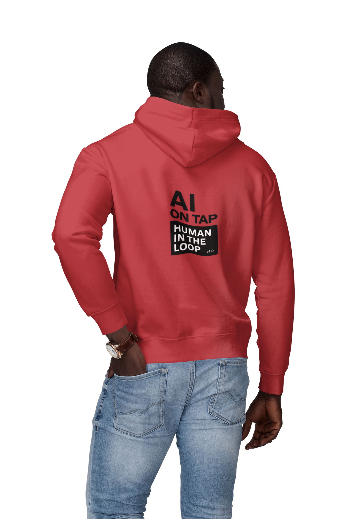 AI On Tap | Human In The Loop — Premium Streetwear Tech Hoodie product thumbnail image AI On Tap | Human In The Loop — Premium Streetwear Tech Hoodie product thumbnail image