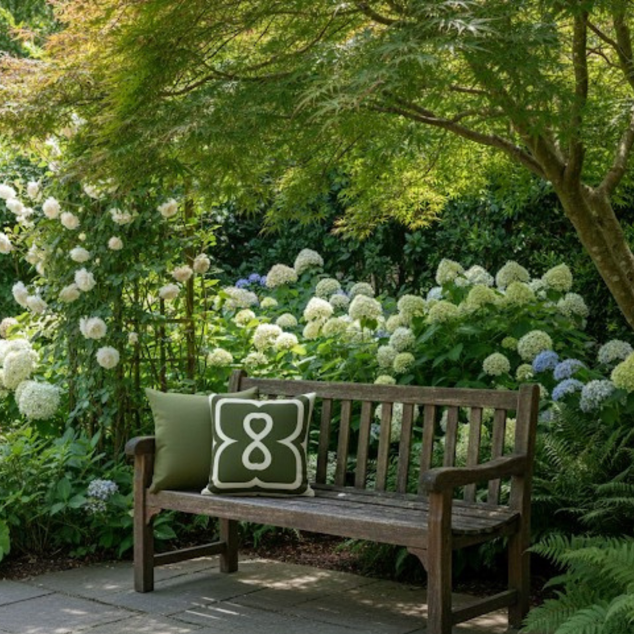 Sage Green EL Line - Faux Suede Square Pillowcase product thumbnail image Sage Green EL Line - Faux Suede Square Pillowcase product thumbnail image