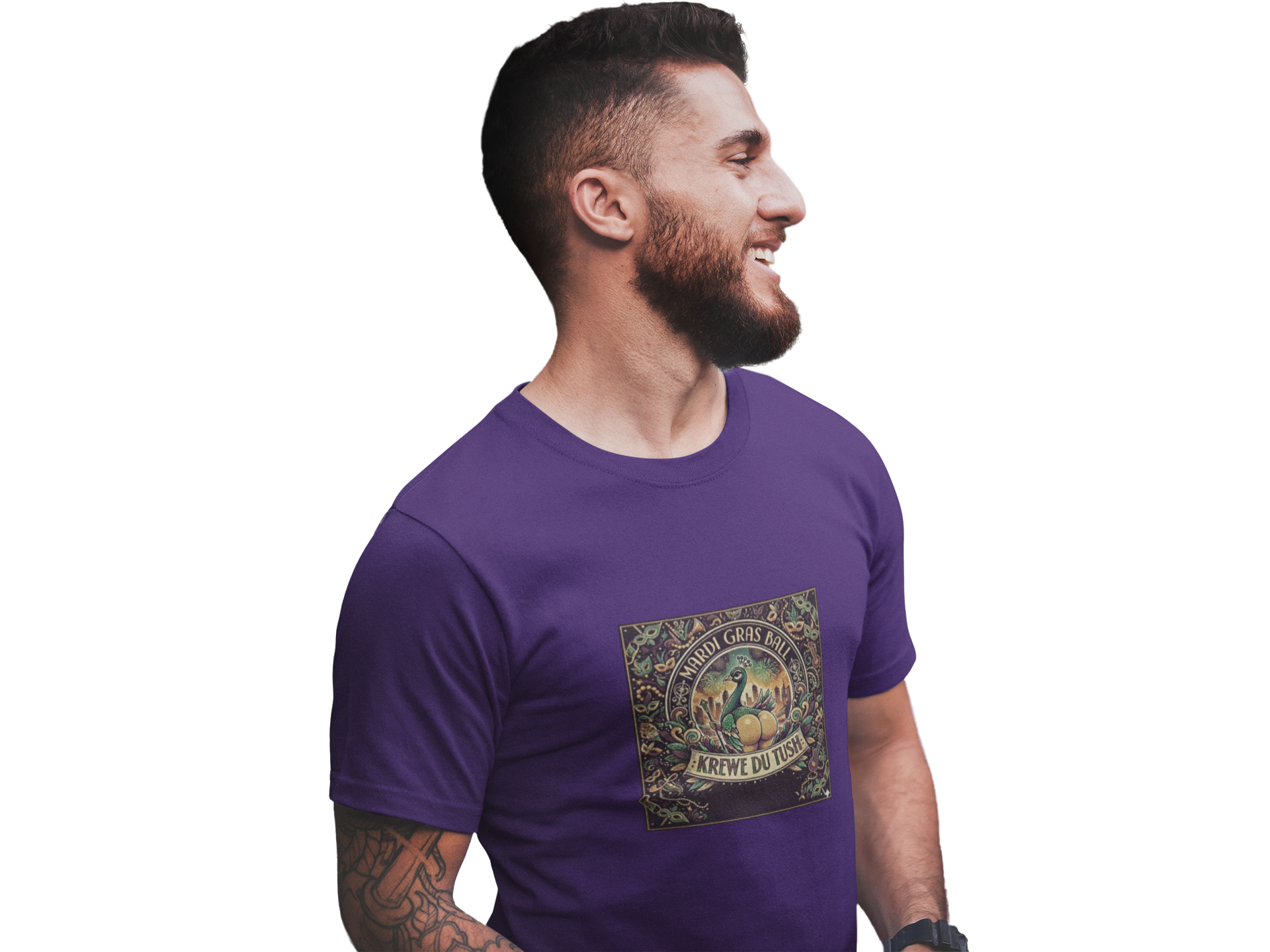 Mardi Gras Krewe du Tush Tee — Colorectal Surgeon & GI Staff T-Shirt product thumbnail image Mardi Gras Krewe du Tush Tee — Colorectal Surgeon & GI Staff T-Shirt product thumbnail image