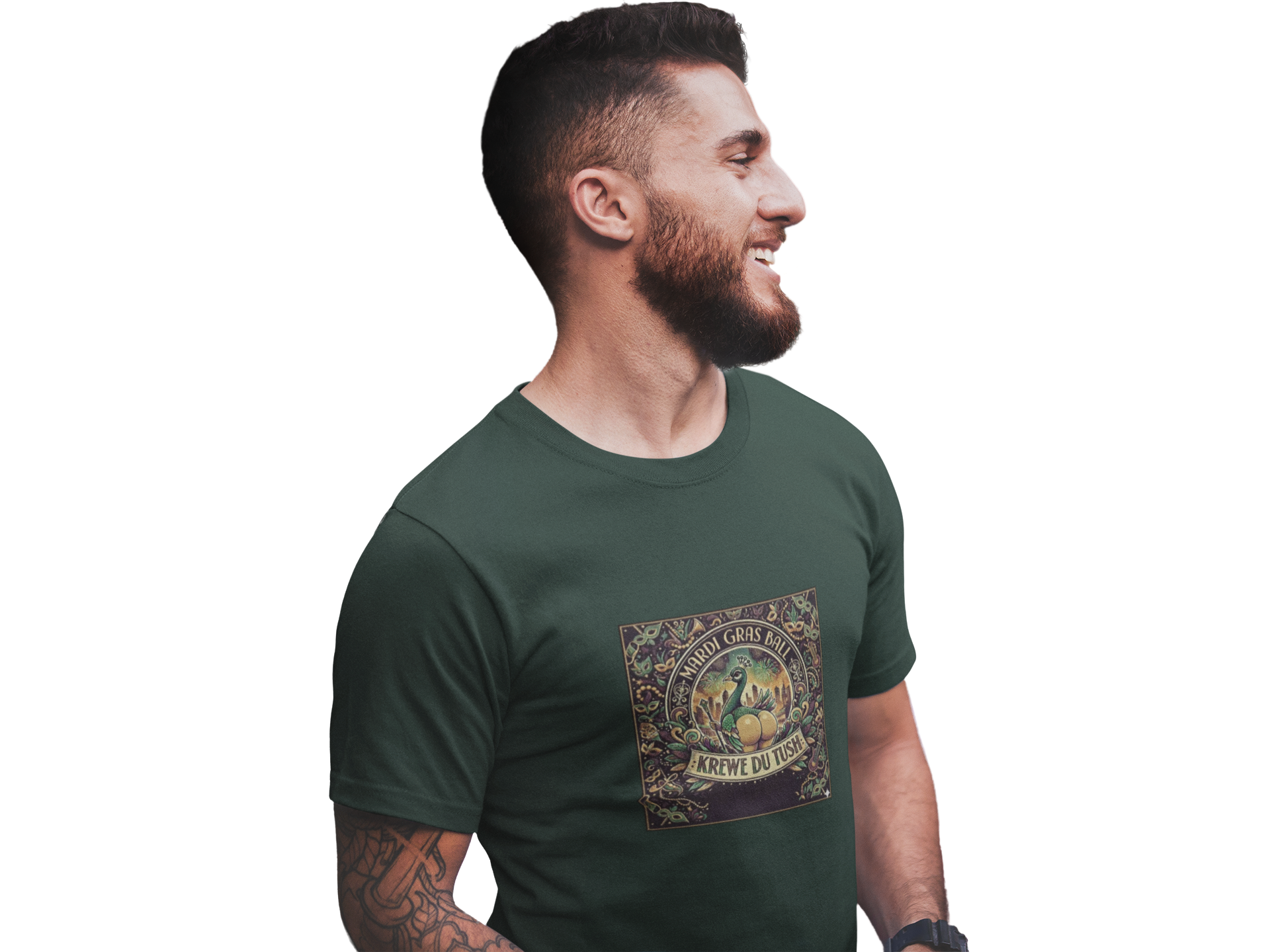 Mardi Gras Krewe du Tush Tee — Colorectal Surgeon &amp; GI Staff T-Shirt product thumbnail image