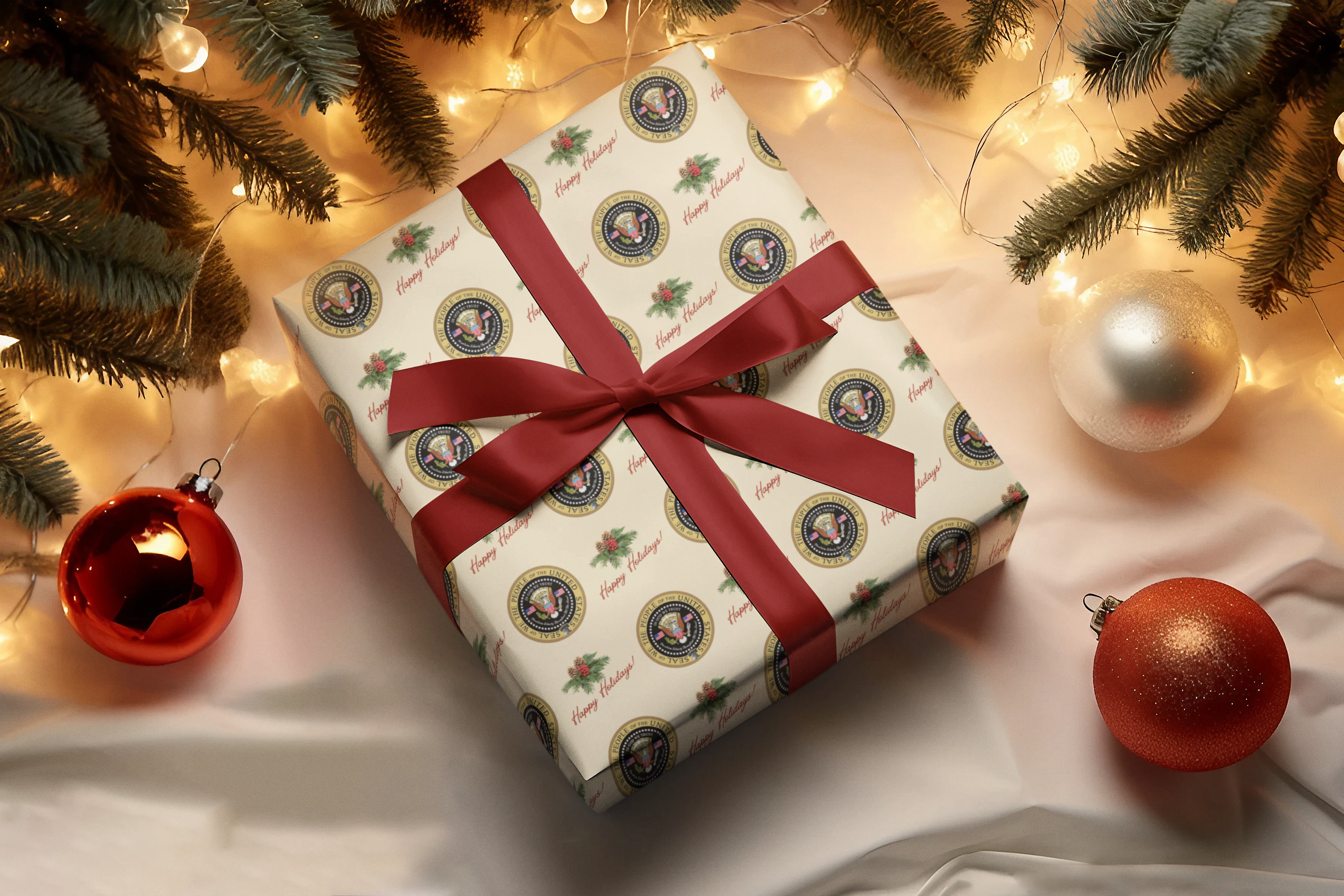 Seal of We the People Christmas Gift Wrap product thumbnail image Seal of We the People Christmas Gift Wrap product thumbnail image