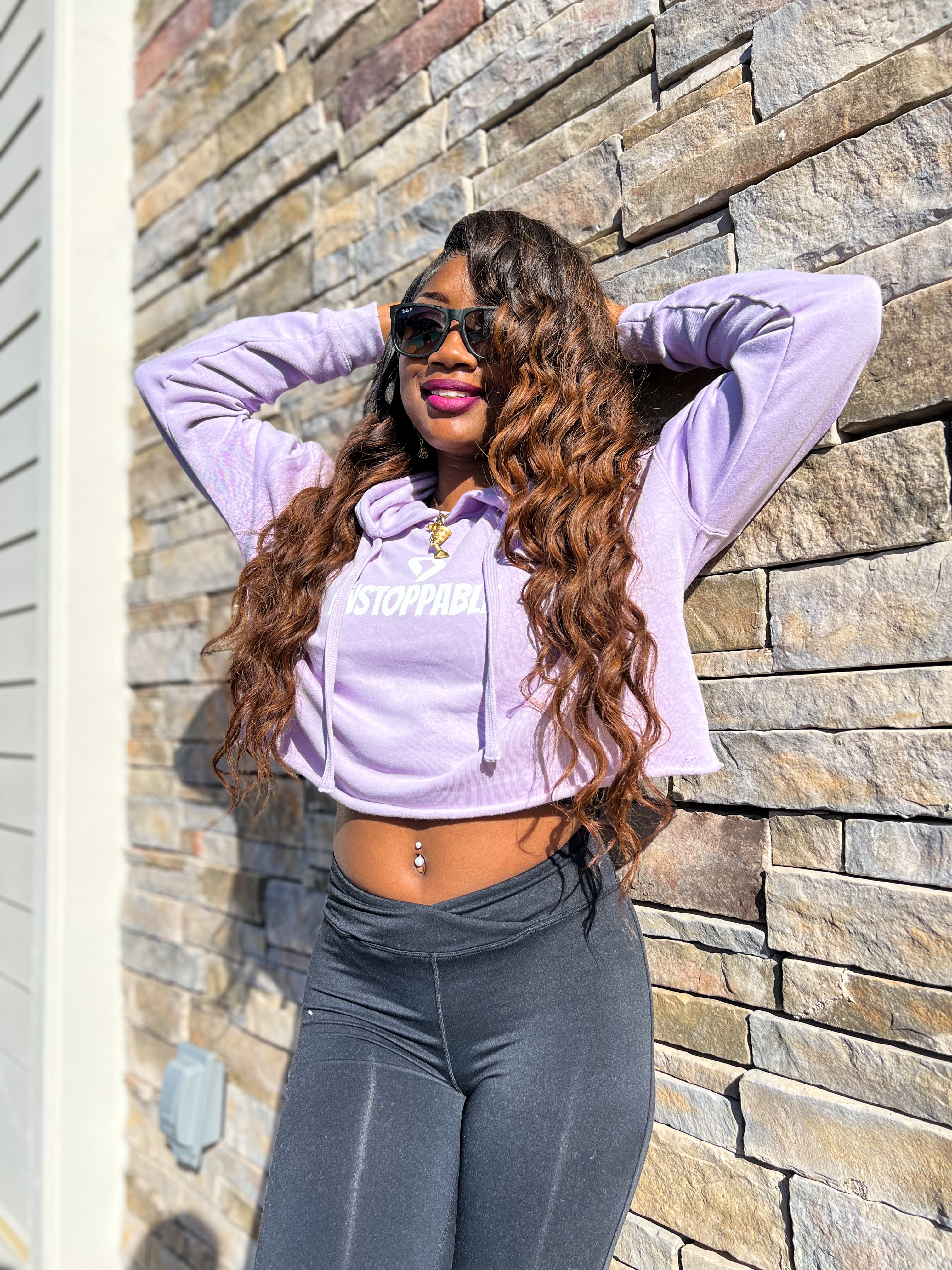 Unstoppable Crop Hoodie 