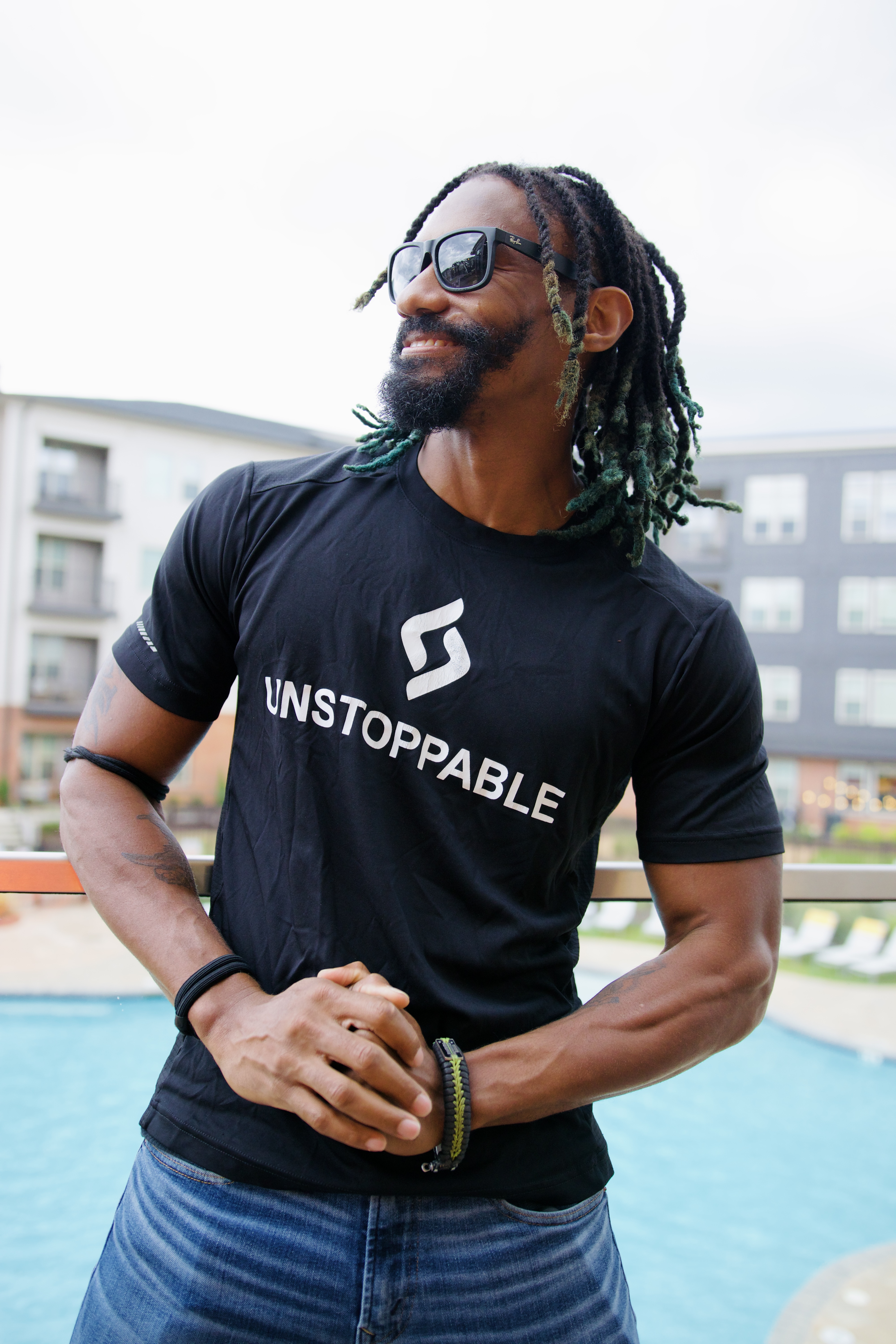 Unisex UNSTOPPABLE Workout Tee product thumbnail image