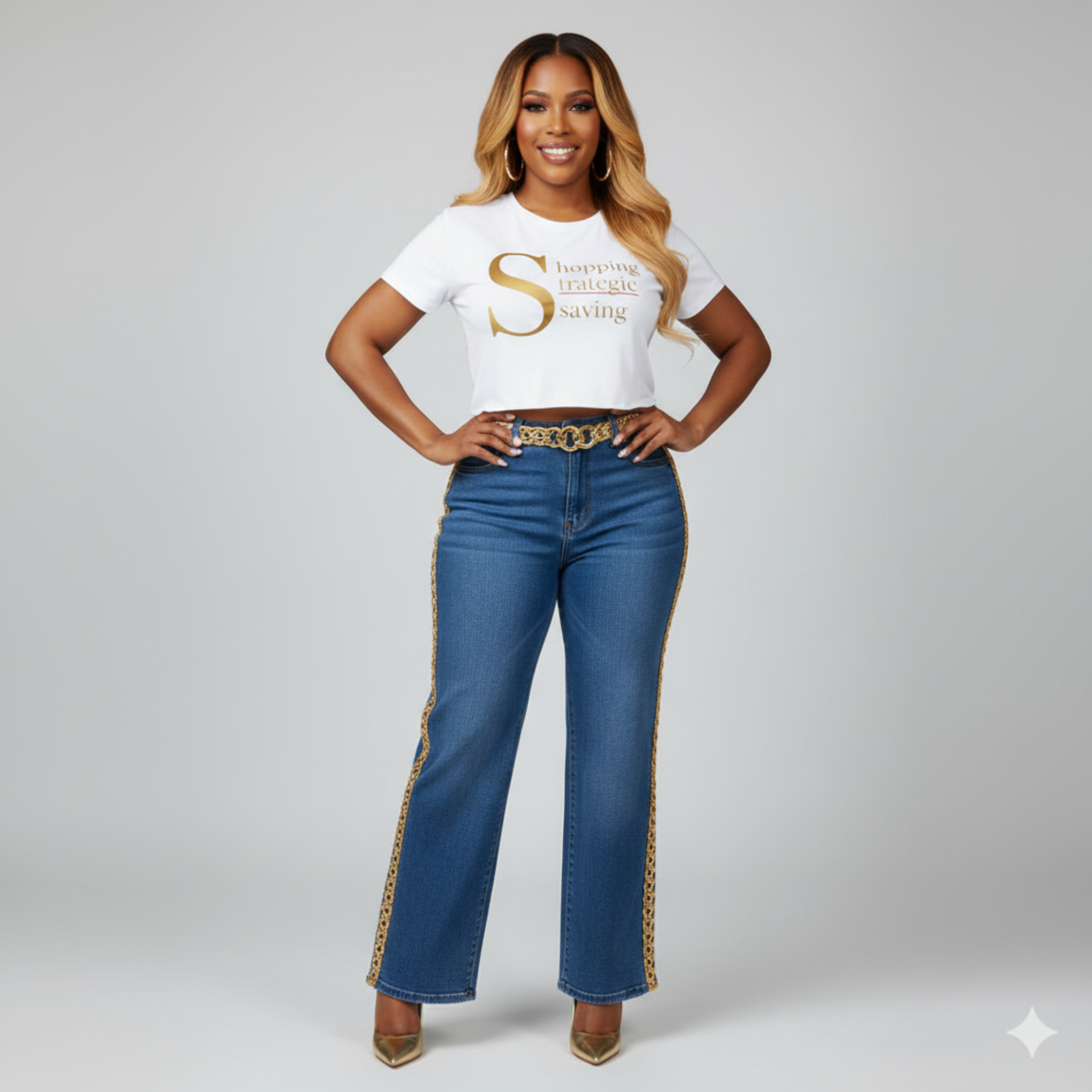 Shopping Strategic Saving Crop Top — Women’s Festival Graphic Tee Shopping Strategic Saving Crop Top — Women’s Festival Graphic Tee