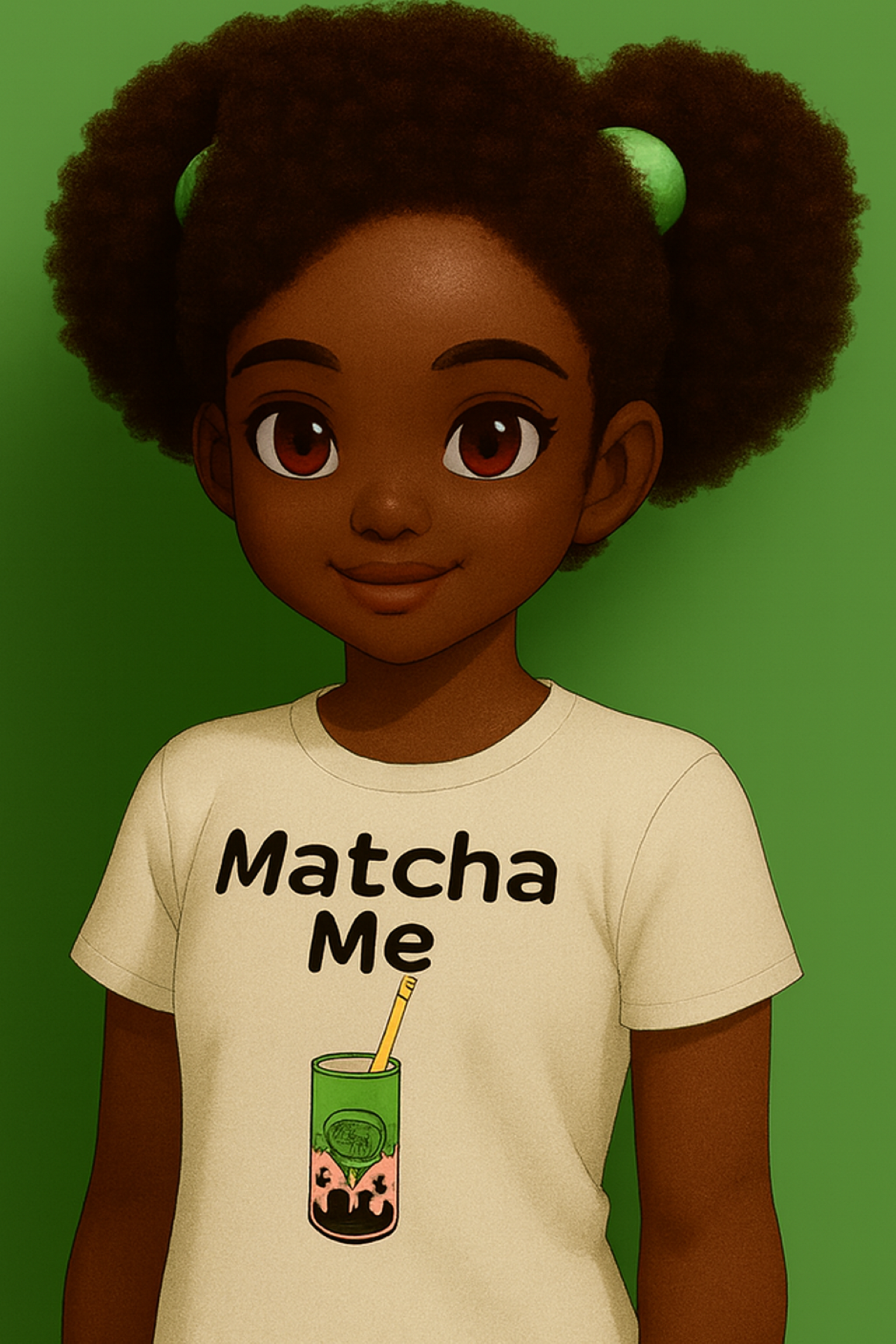Matcha Me Short Sleeve Tee product thumbnail image Matcha Me Short Sleeve Tee product thumbnail image