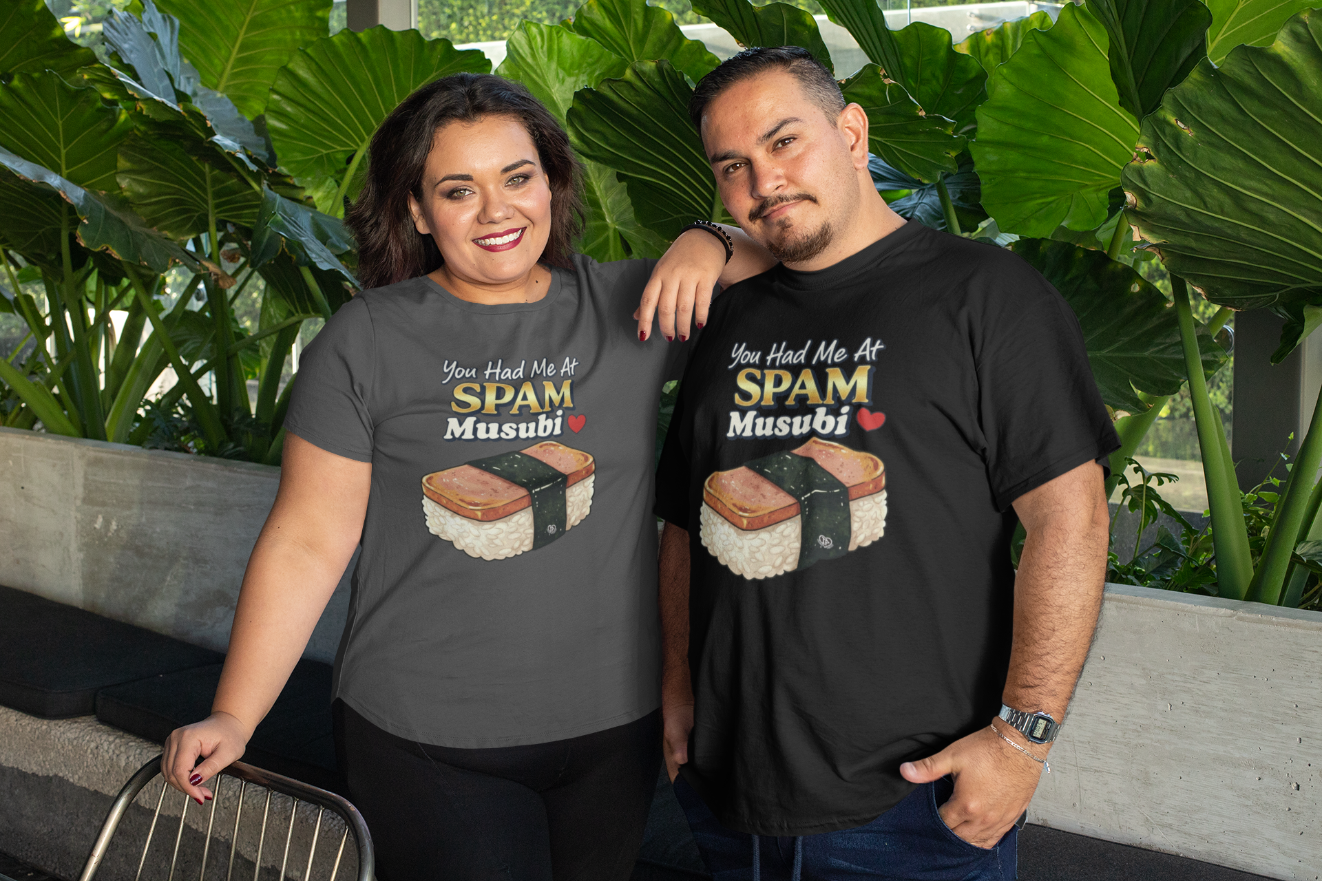 You had me at SPAM Musubi Hawaii Unisex Tee product thumbnail image You had me at SPAM Musubi Hawaii Unisex Tee product thumbnail image