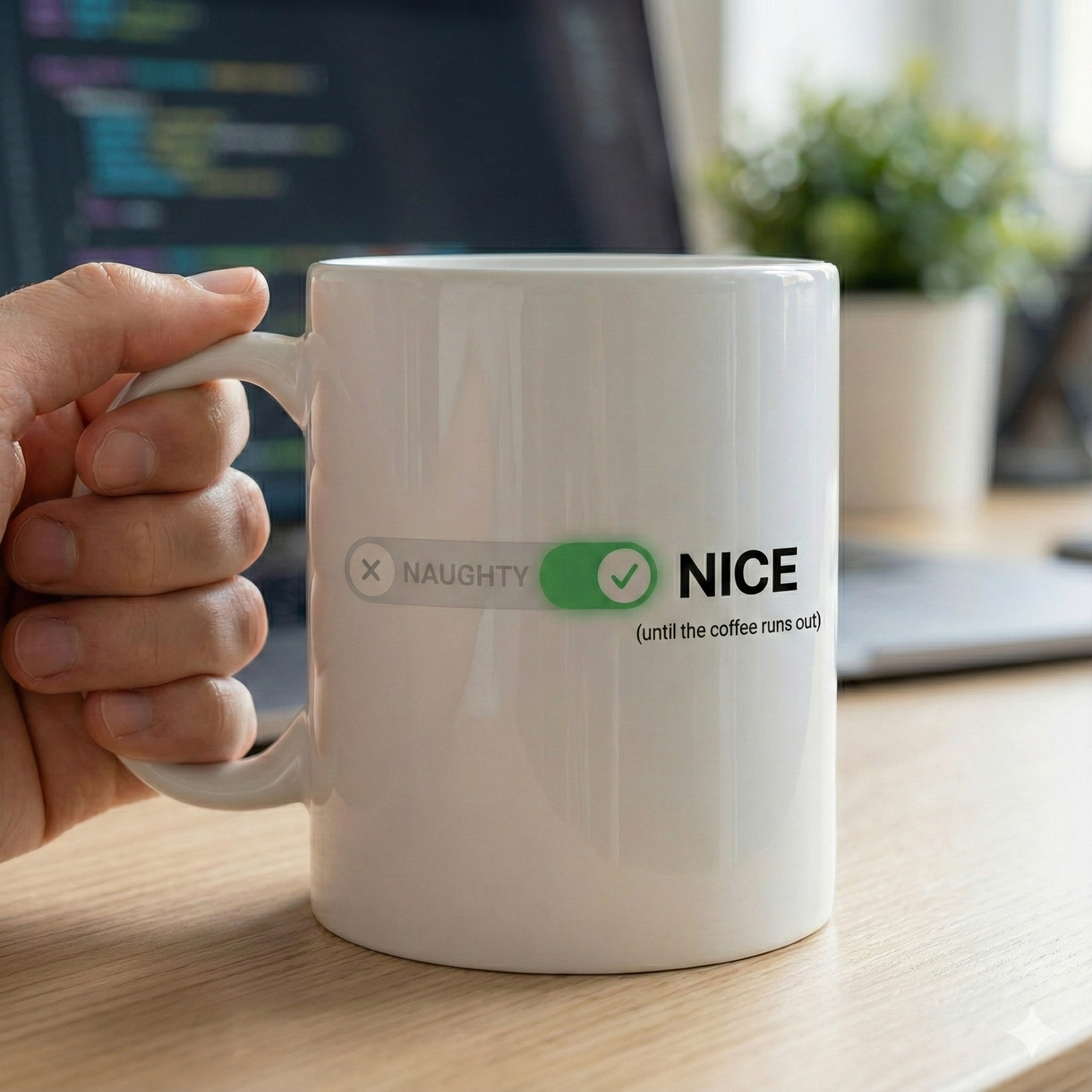 Nice List Mug — Funny Naughty or Nice Toggle Ceramic Coffee Cup (11oz/15oz) Nice List Mug — Funny Naughty or Nice Toggle Ceramic Coffee Cup (11oz/15oz)