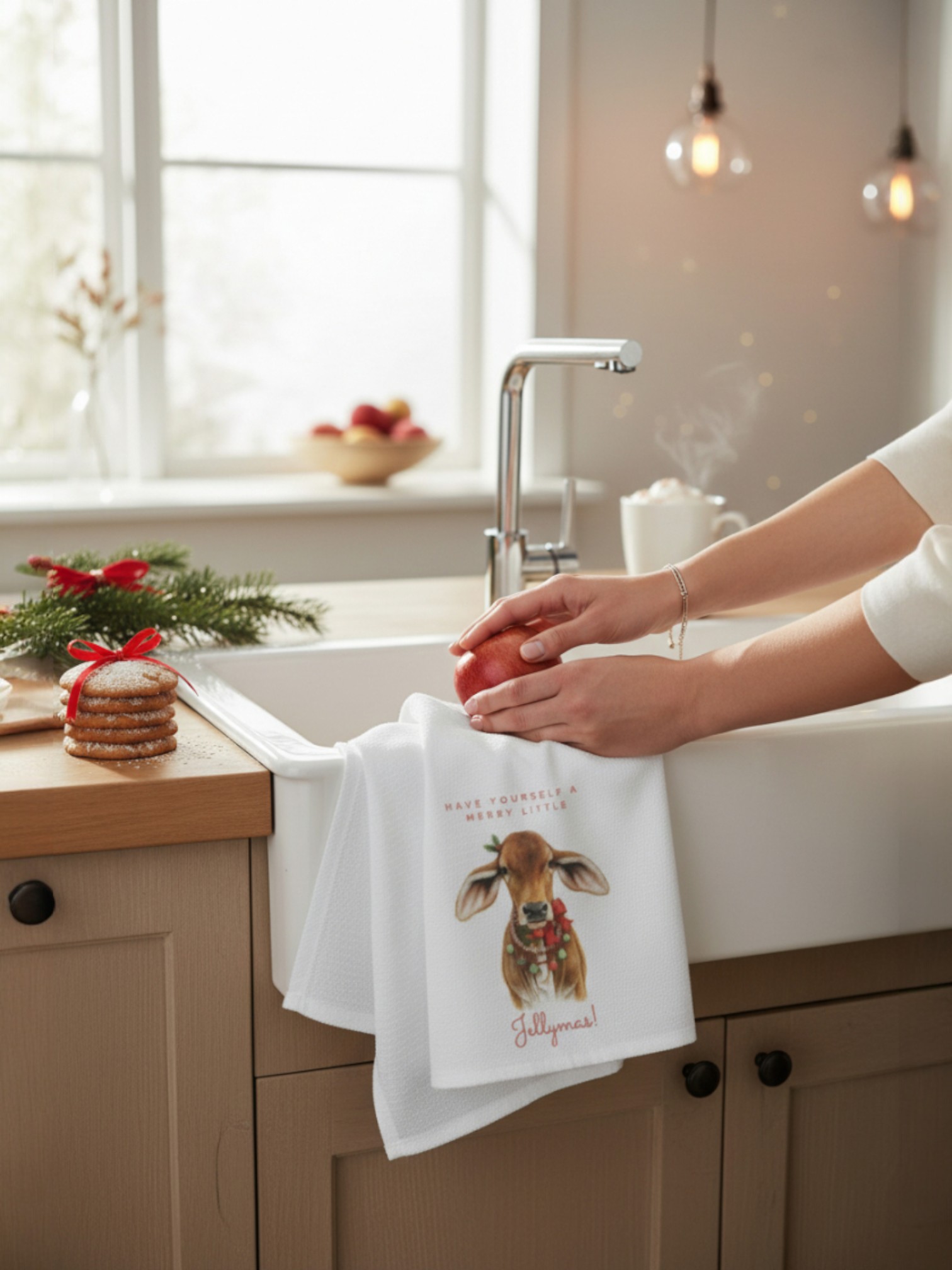 Jelly Holiday Microfiber Tea Towel Jelly Holiday Microfiber Tea Towel