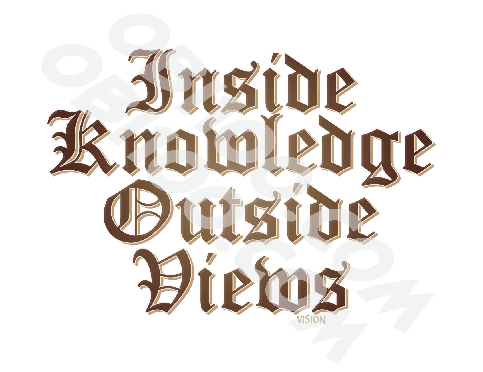 Inside Knowledge outside Views - Heavyweight Hoodie,Thoughtful Souls, Knowledge Lovers, Everyday Wear, by vision product thumbnail image