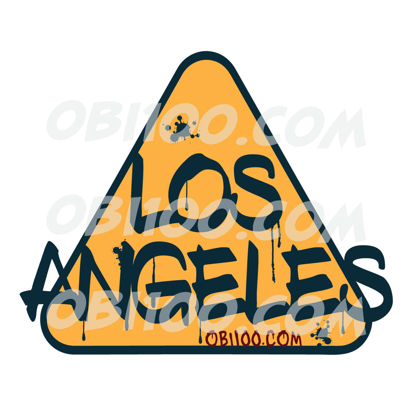 Los Angeles Graffiti Sign Tee, by Vision product thumbnail image Los Angeles Graffiti Sign Tee, by Vision product thumbnail image