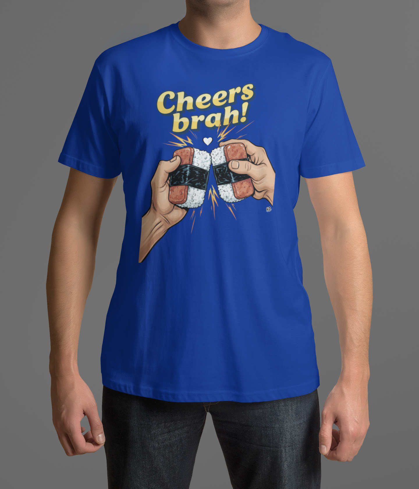 Cheers Brah! Musubi Hawaii Unisex T-Shirt product thumbnail image