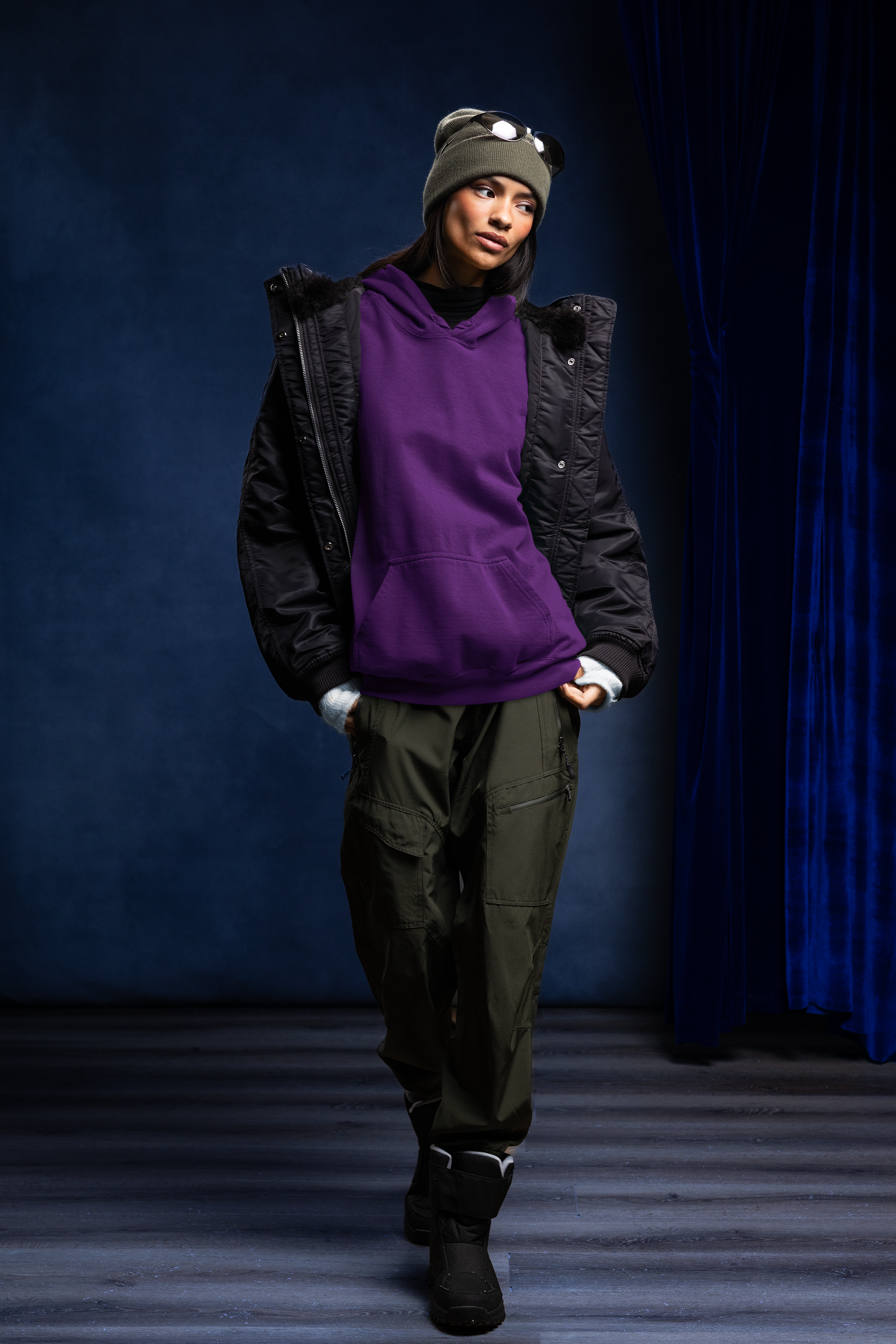 College Girlie Hoodie - Cute Campus Sweatshirt College Girlie Hoodie - Cute Campus Sweatshirt