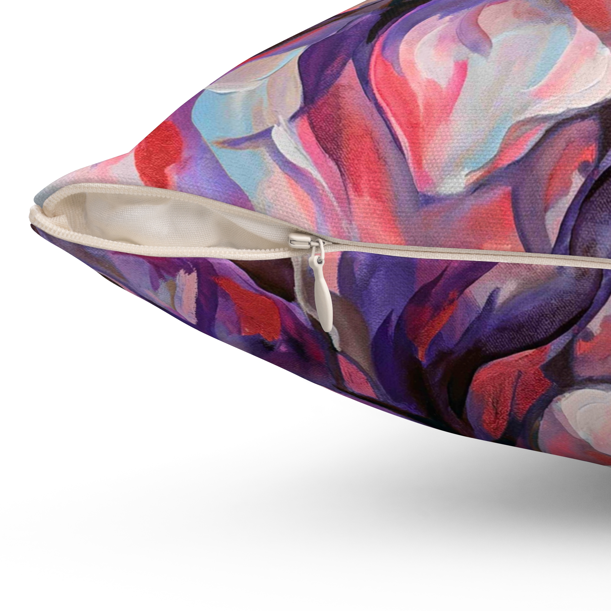 Yellow Gardenia Floral Pillow | Botanical Throw Pillow, Watercolor Flower Cushion product thumbnail image