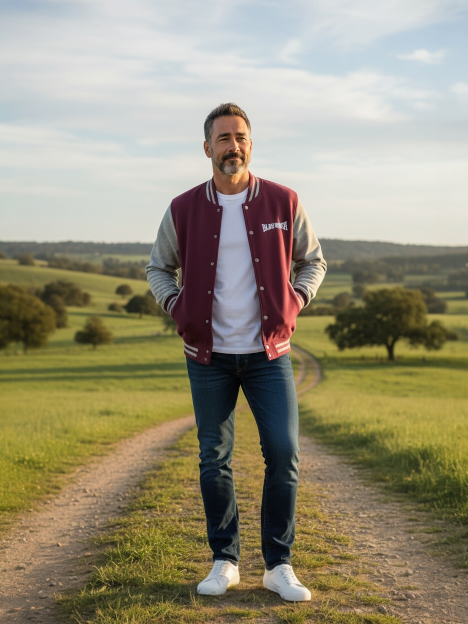 Blau Ranch Letterman Jacket product thumbnail image