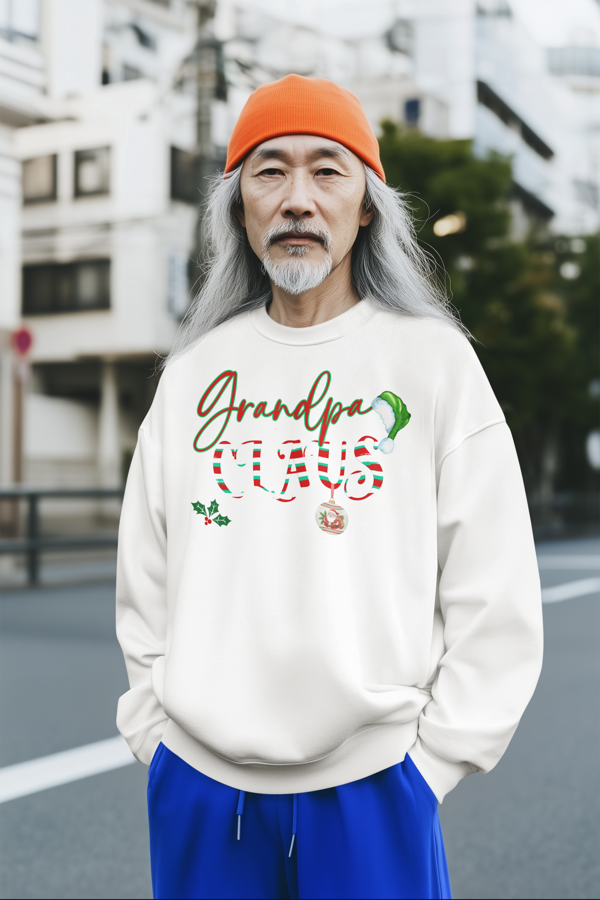 Grandpa Claus: The Original Storyteller & Keeper of the Fire sweatshirt Grandpa Claus: The Original Storyteller & Keeper of the Fire sweatshirt