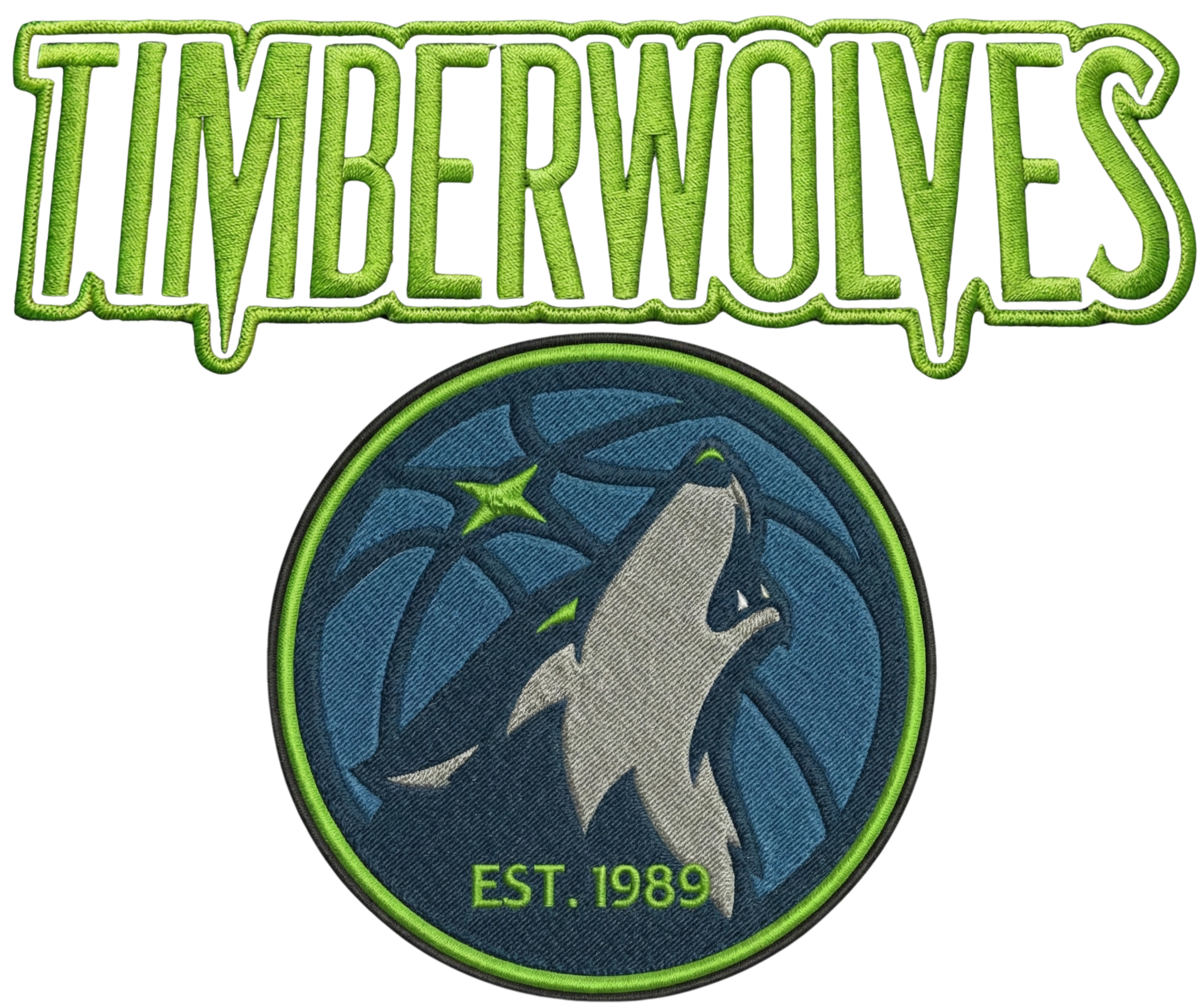 Biker Jacket Patch Style Wolves Minnesota Basketball Club Hoodie — Retro Wolf Logo Sweatshirt product thumbnail image Biker Jacket Patch Style Wolves Minnesota Basketball Club Hoodie — Retro Wolf Logo Sweatshirt product thumbnail image