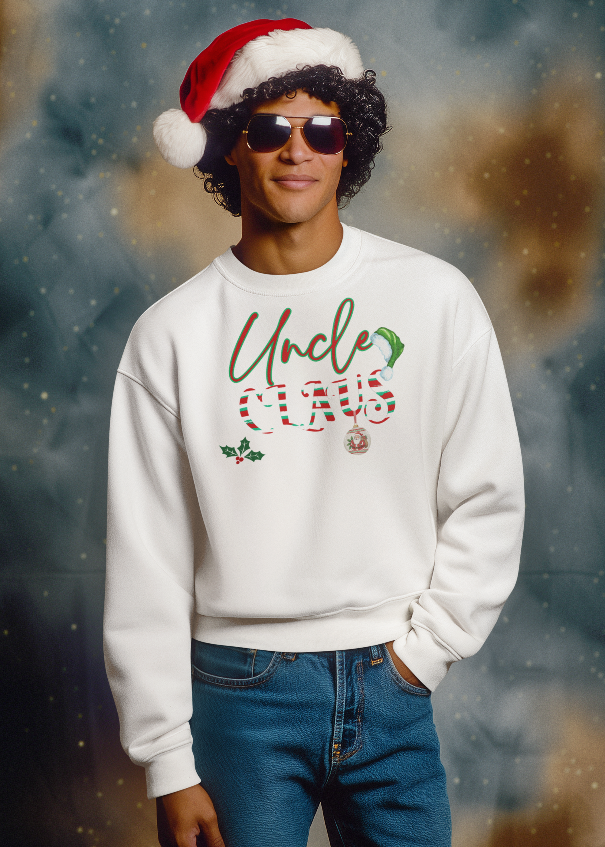 Uncle Claus: The Jolly Kinship sweatshirt Uncle Claus: The Jolly Kinship sweatshirt