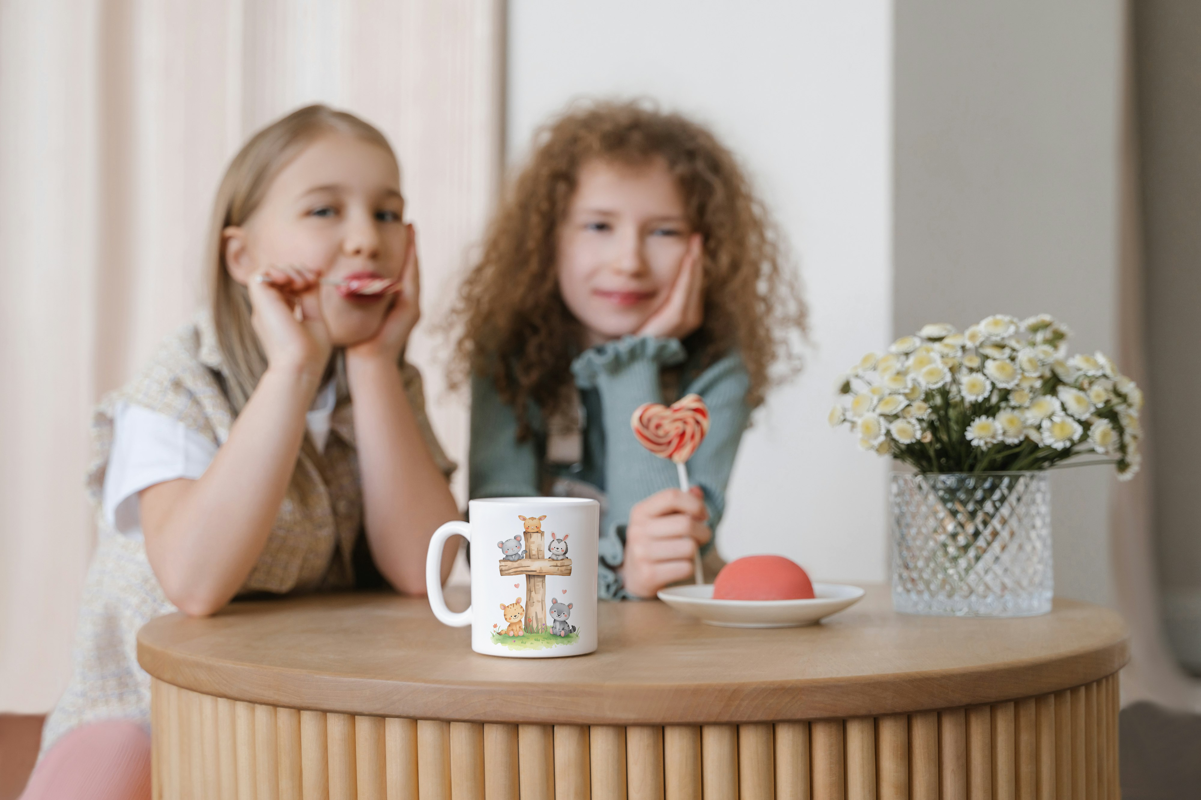 Kids Christian Mug with Cute Animal Design – Inspirational Faith Mug, Gift for Children product thumbnail image Kids Christian Mug with Cute Animal Design – Inspirational Faith Mug, Gift for Children product thumbnail image