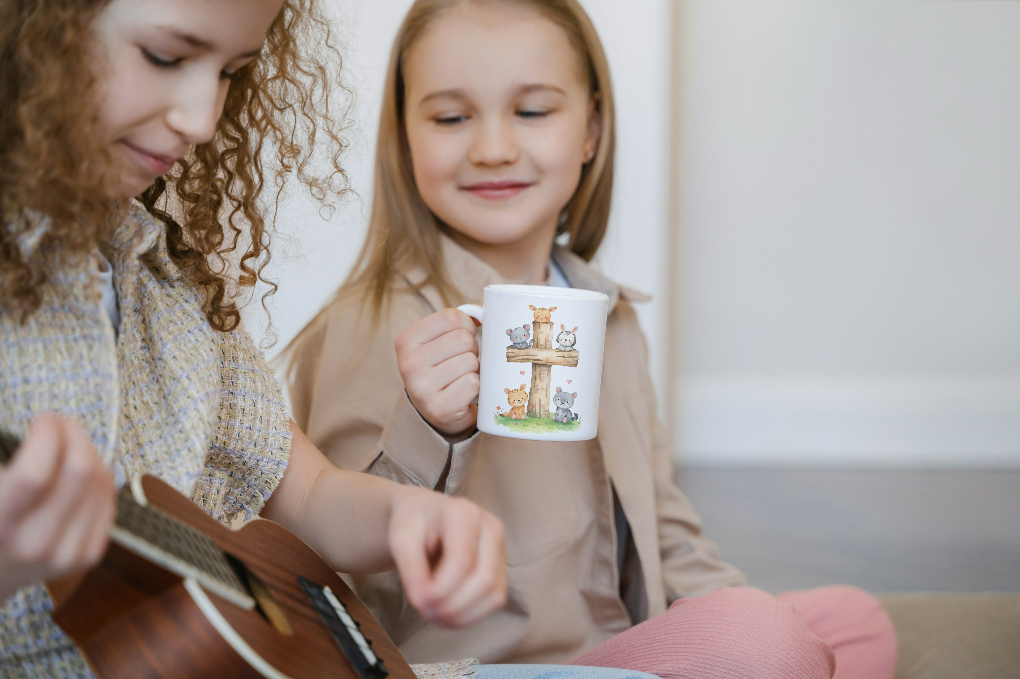 Kids Christian Mug with Cute Animal Design – Inspirational Faith Mug, Gift for Children product thumbnail image Kids Christian Mug with Cute Animal Design – Inspirational Faith Mug, Gift for Children product thumbnail image