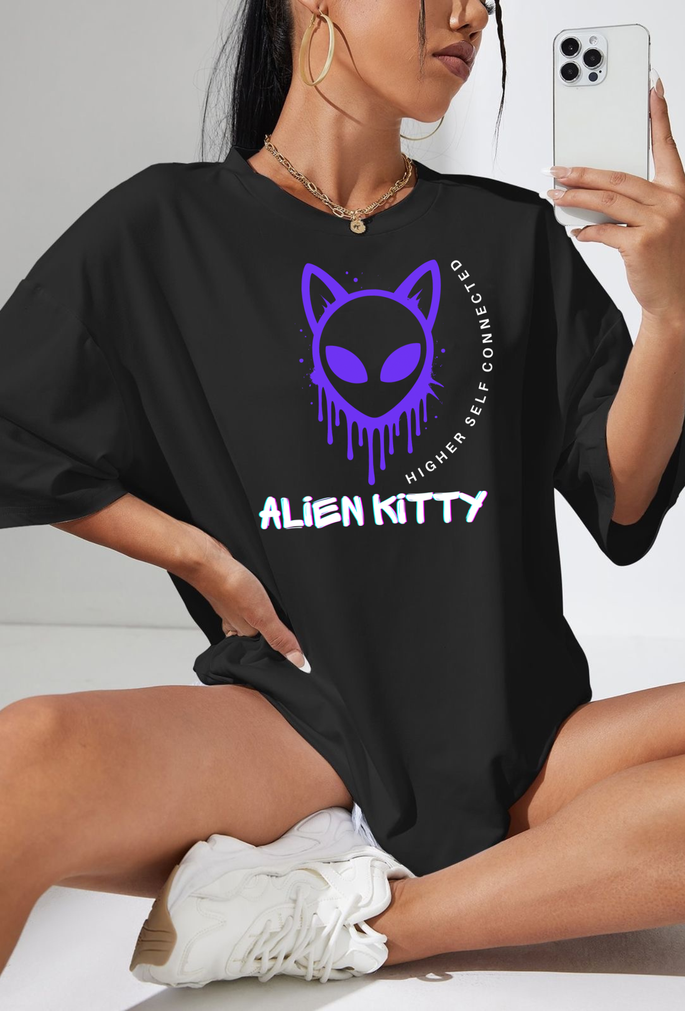 Cosmic Feline │ Astral Drip Collection product thumbnail image