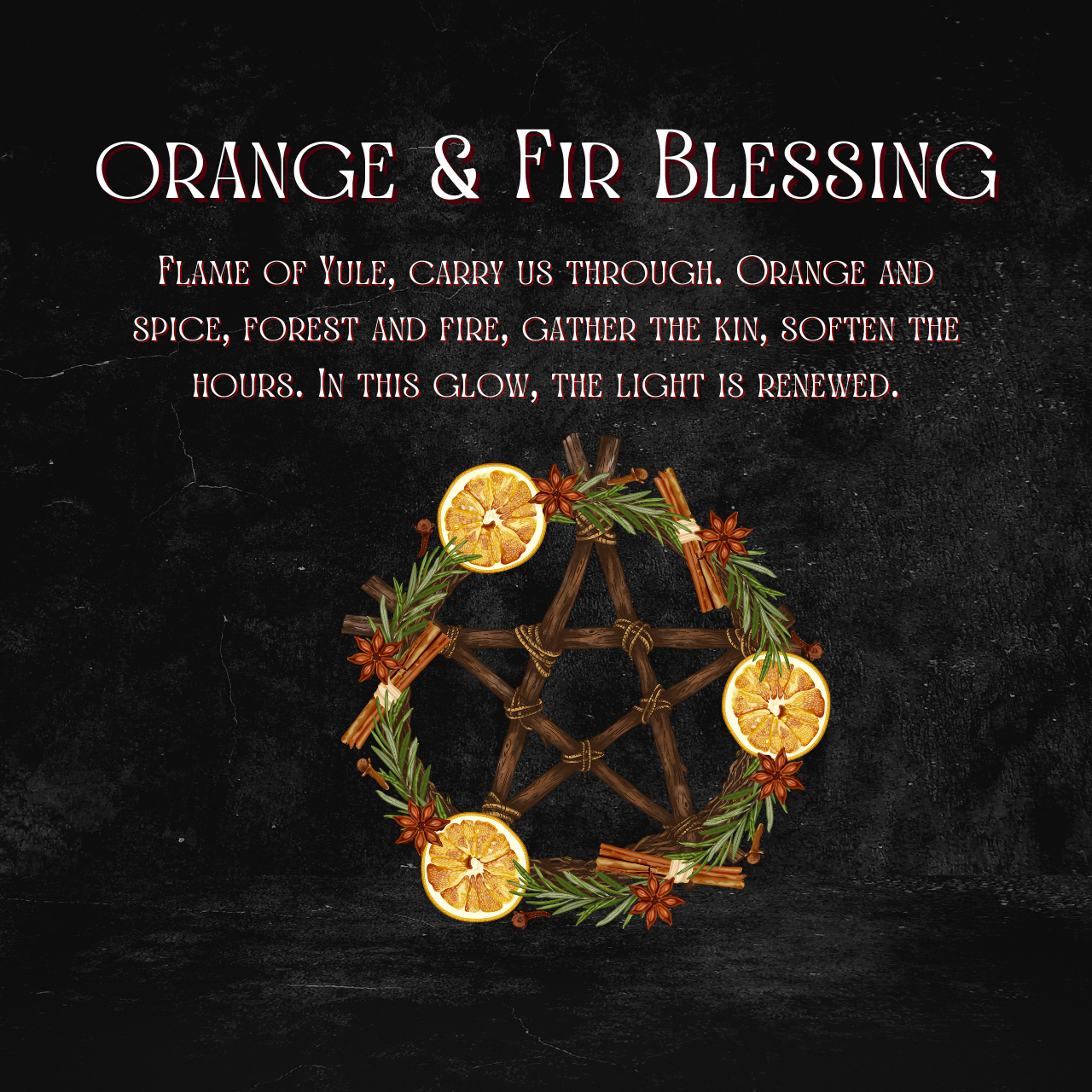 Yule Fire Warmth Soy Candle — Orange Spice, Fir &amp; Smoky Fireplace (9oz) product thumbnail image