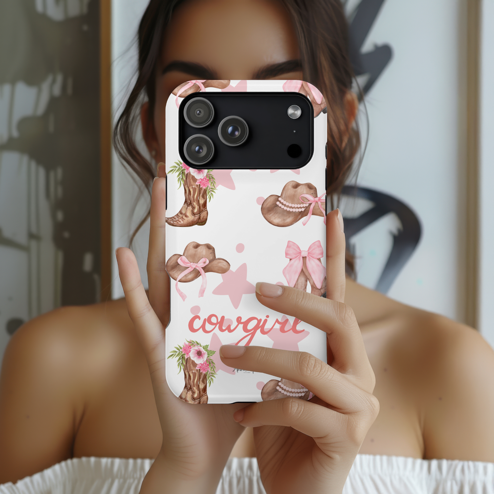 Cowgirl Tough Phone Case product thumbnail image