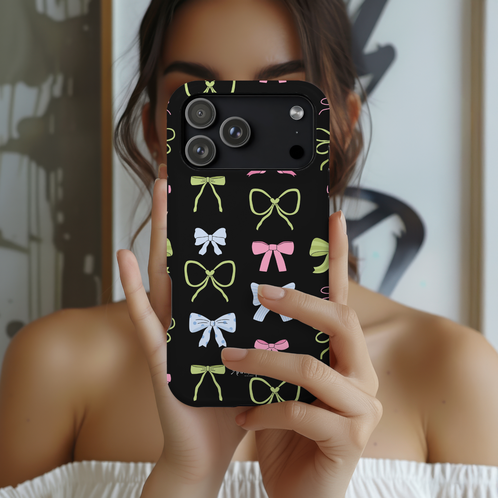 Pastel Bows Tough Phone Case Pastel Bows Tough Phone Case