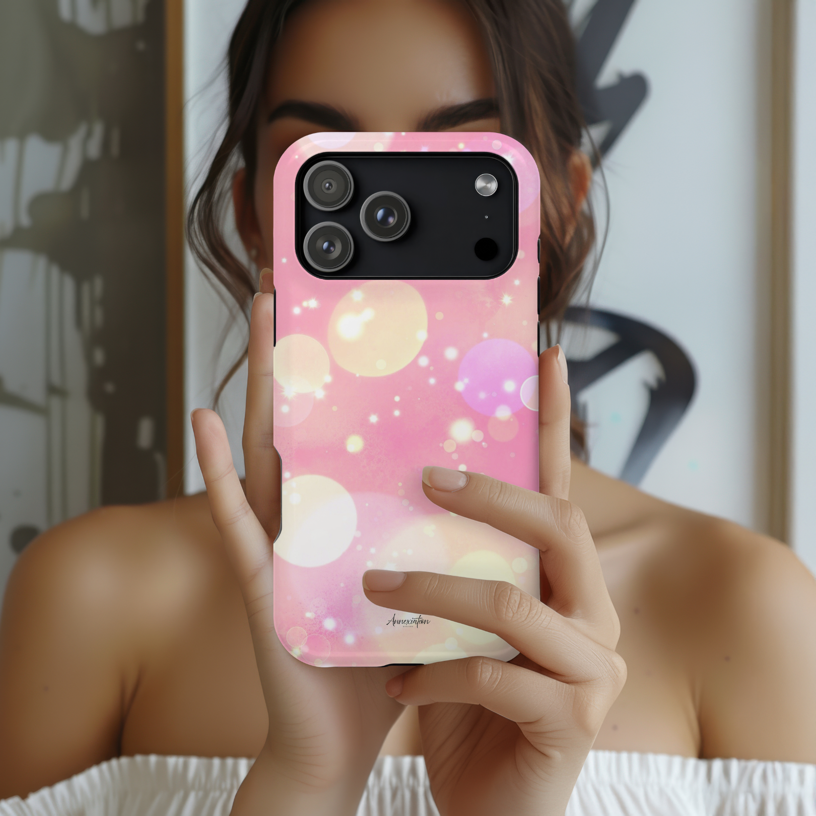Pink Bokeh Tough Phone Case Pink Bokeh Tough Phone Case