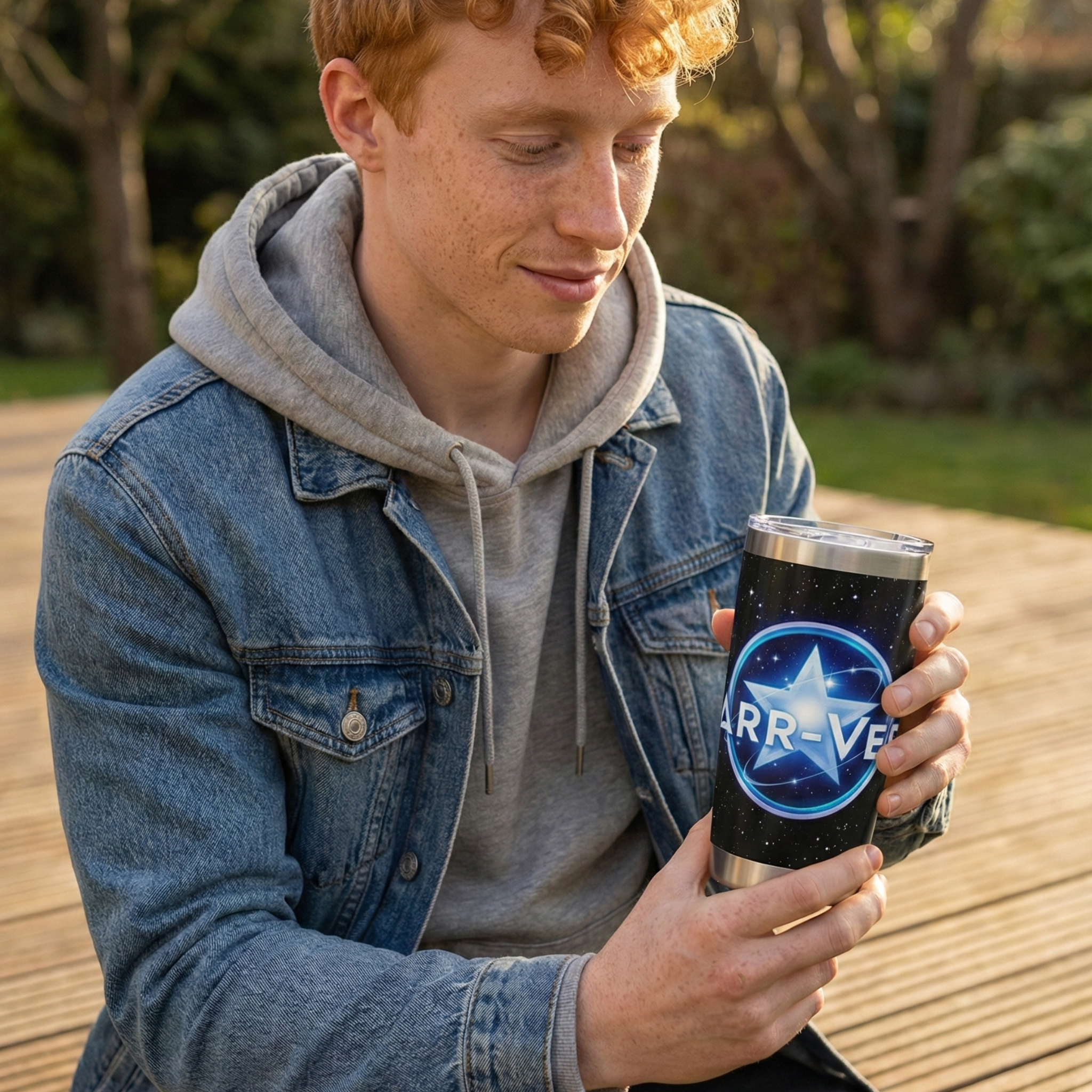 Starr-Verse 20oz Tumbler – Space Travel Design for Stargazers & Wanderers product thumbnail image Starr-Verse 20oz Tumbler – Space Travel Design for Stargazers & Wanderers product thumbnail image
