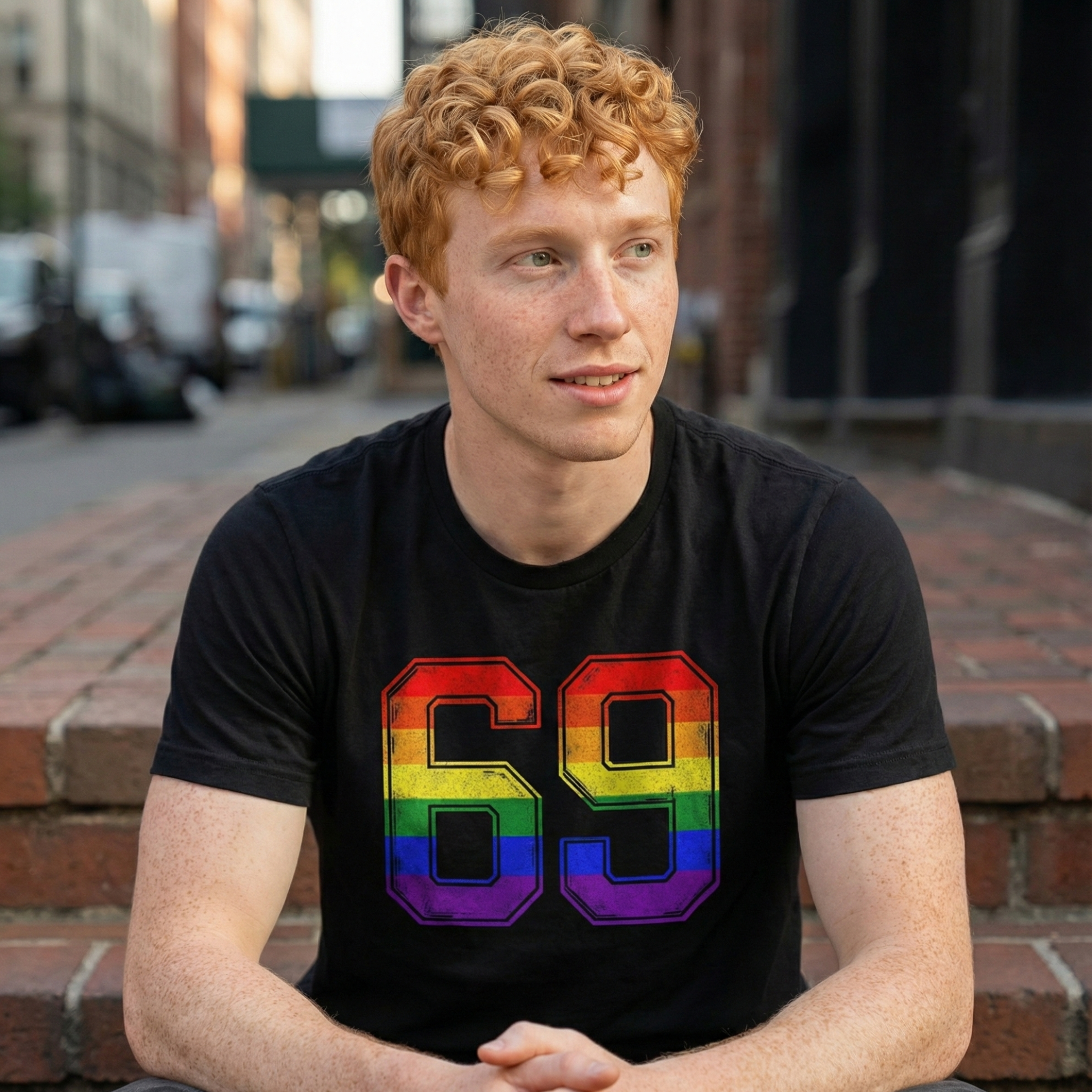 Pride Rainbow Team 69 Unisex Tee - Celebrate Love &amp; Equality