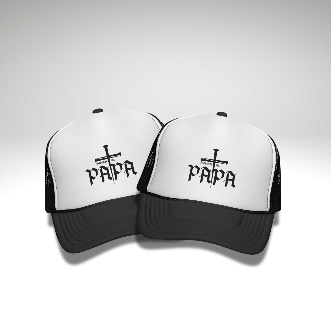 Papa cross hat PROVERBS 17:6 product thumbnail image Papa cross hat PROVERBS 17:6 product thumbnail image