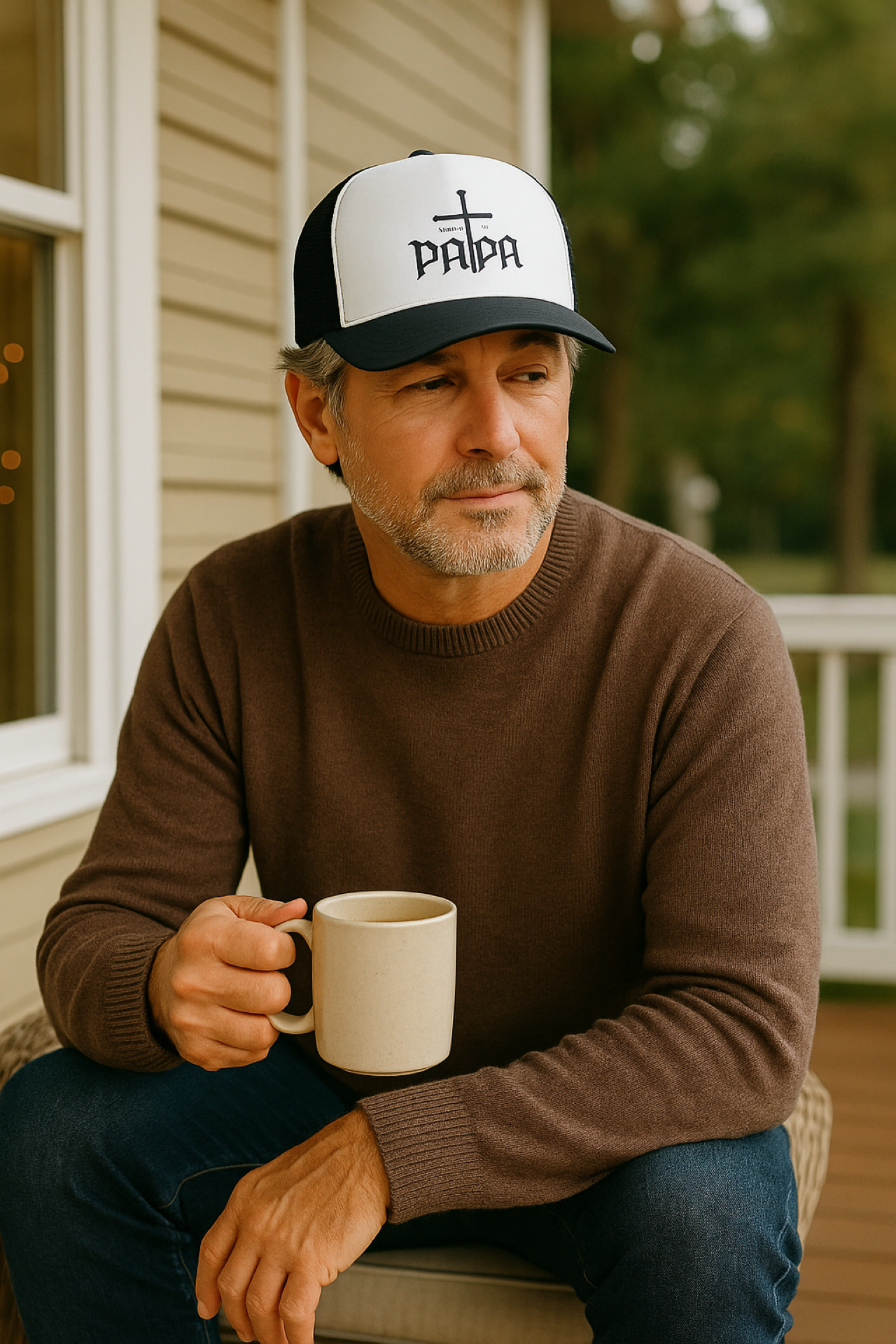 Papa cross hat PROVERBS 17:6 product thumbnail image