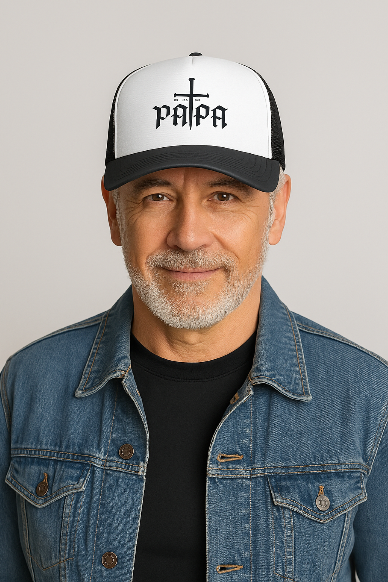Papa cross hat PROVERBS 17:6 product thumbnail image Papa cross hat PROVERBS 17:6 product thumbnail image