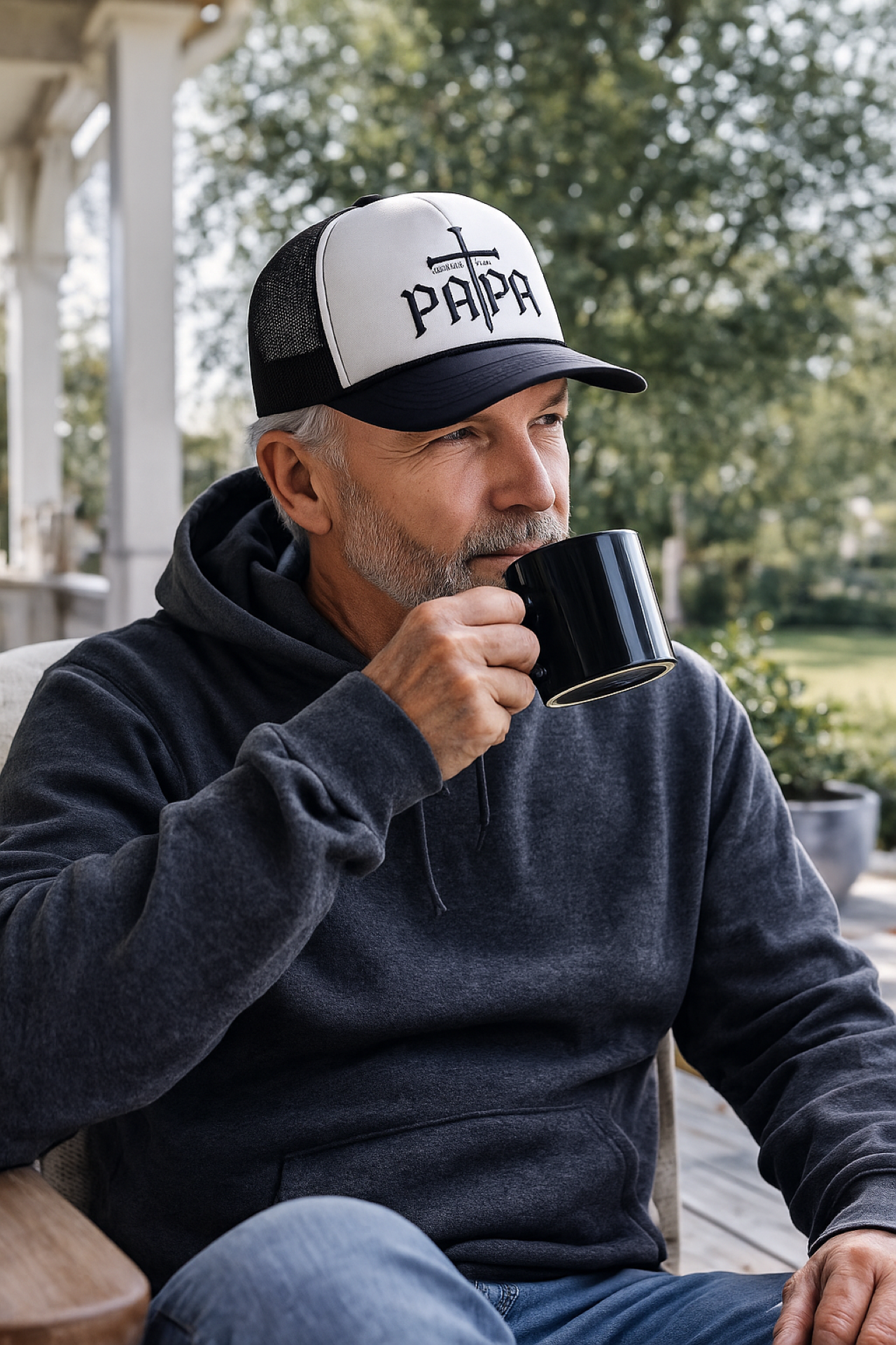 Papa cross hat PROVERBS 17:6 product thumbnail image