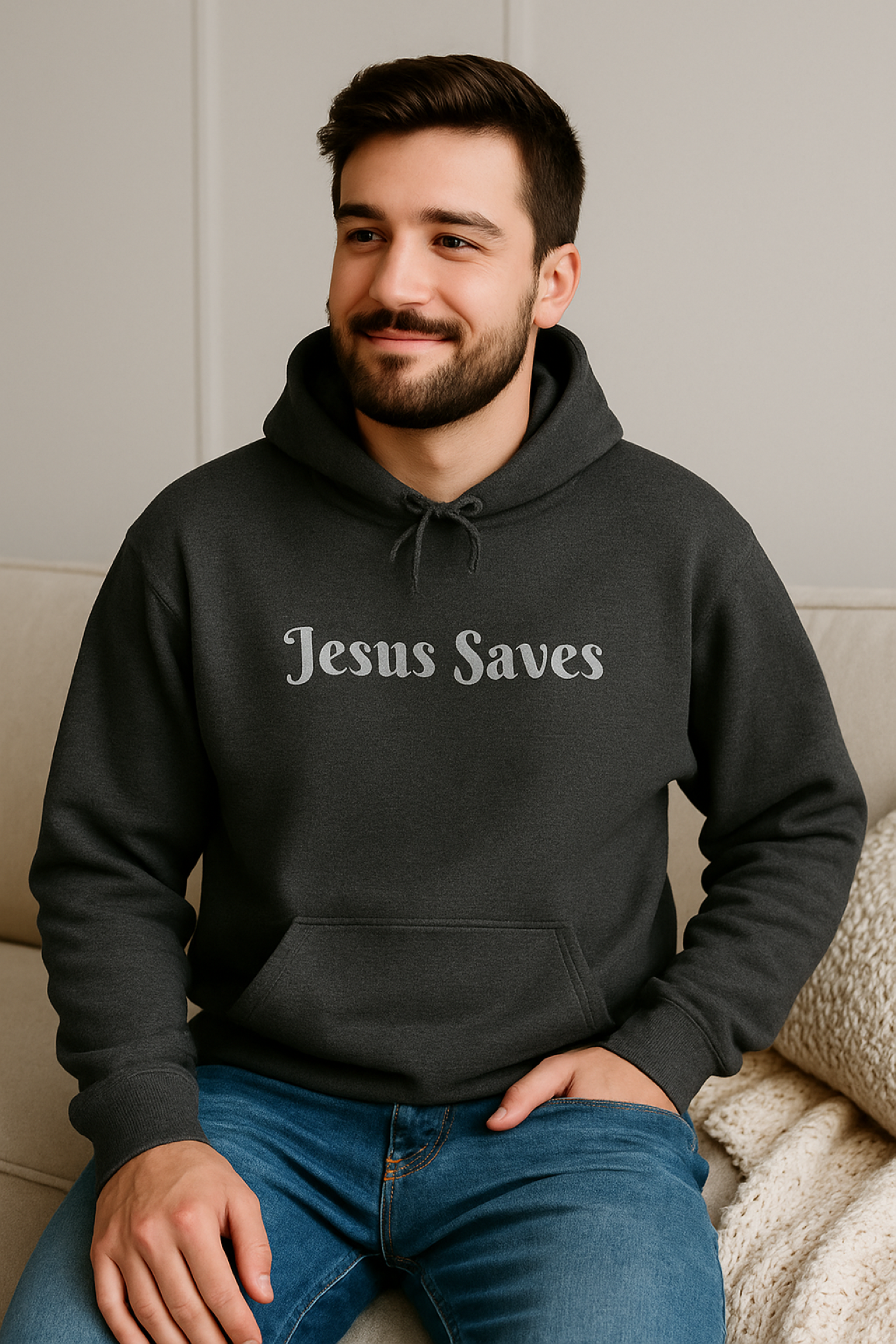 Jesus Saves hoodie product thumbnail image