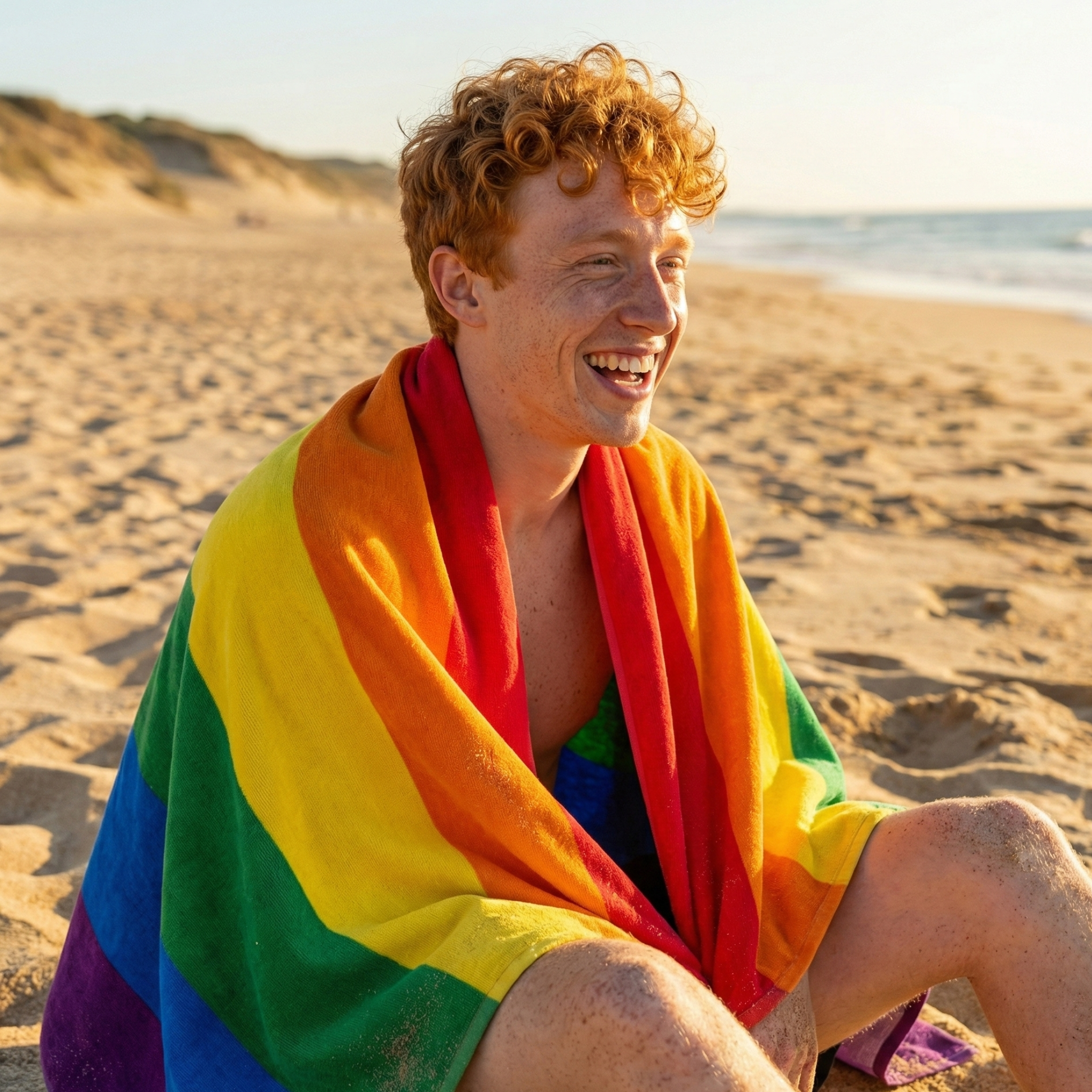Beach Towel - Rainbow Pride