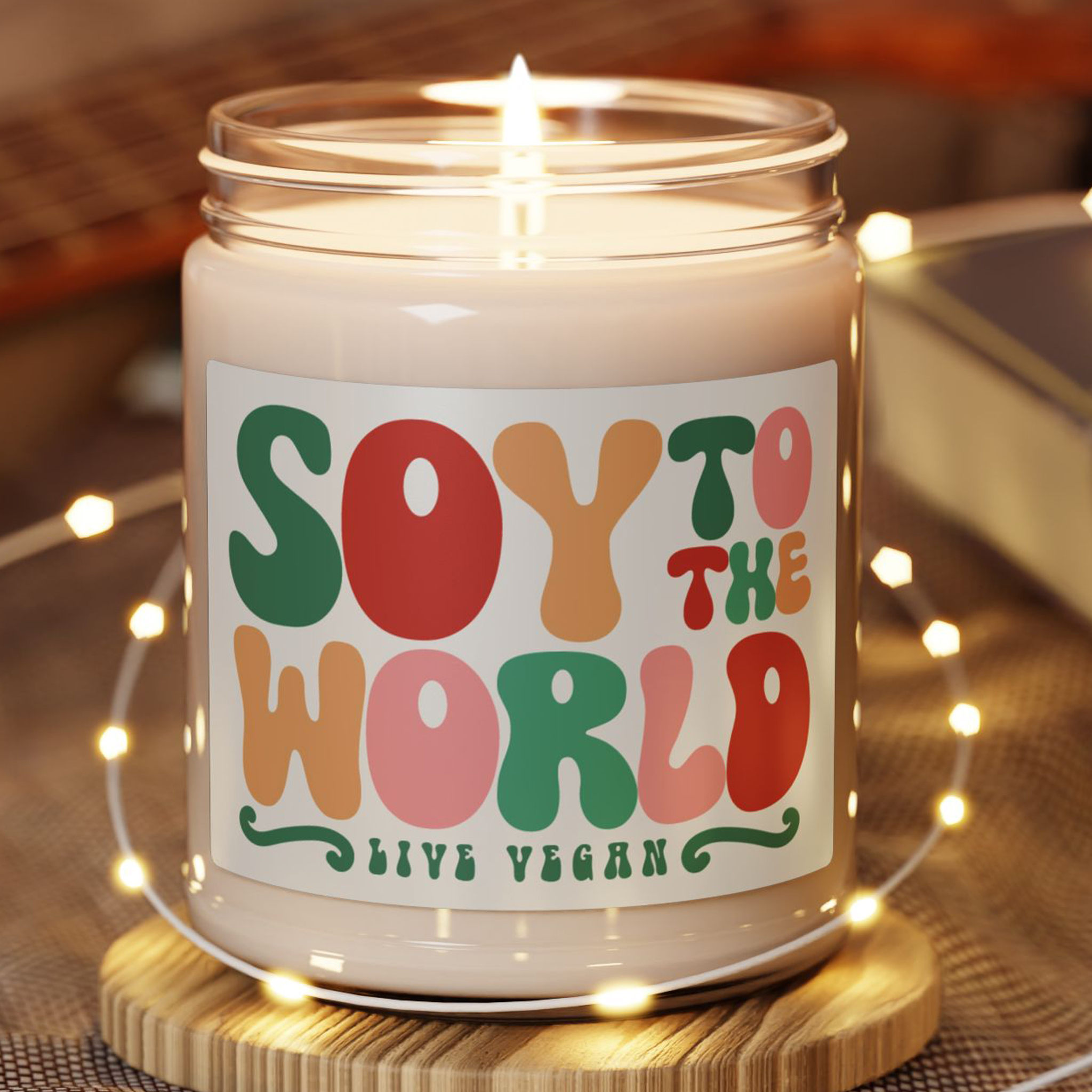 SOY To The World Vegan Scented Soy Candle, 9oz SOY To The World Vegan Scented Soy Candle, 9oz