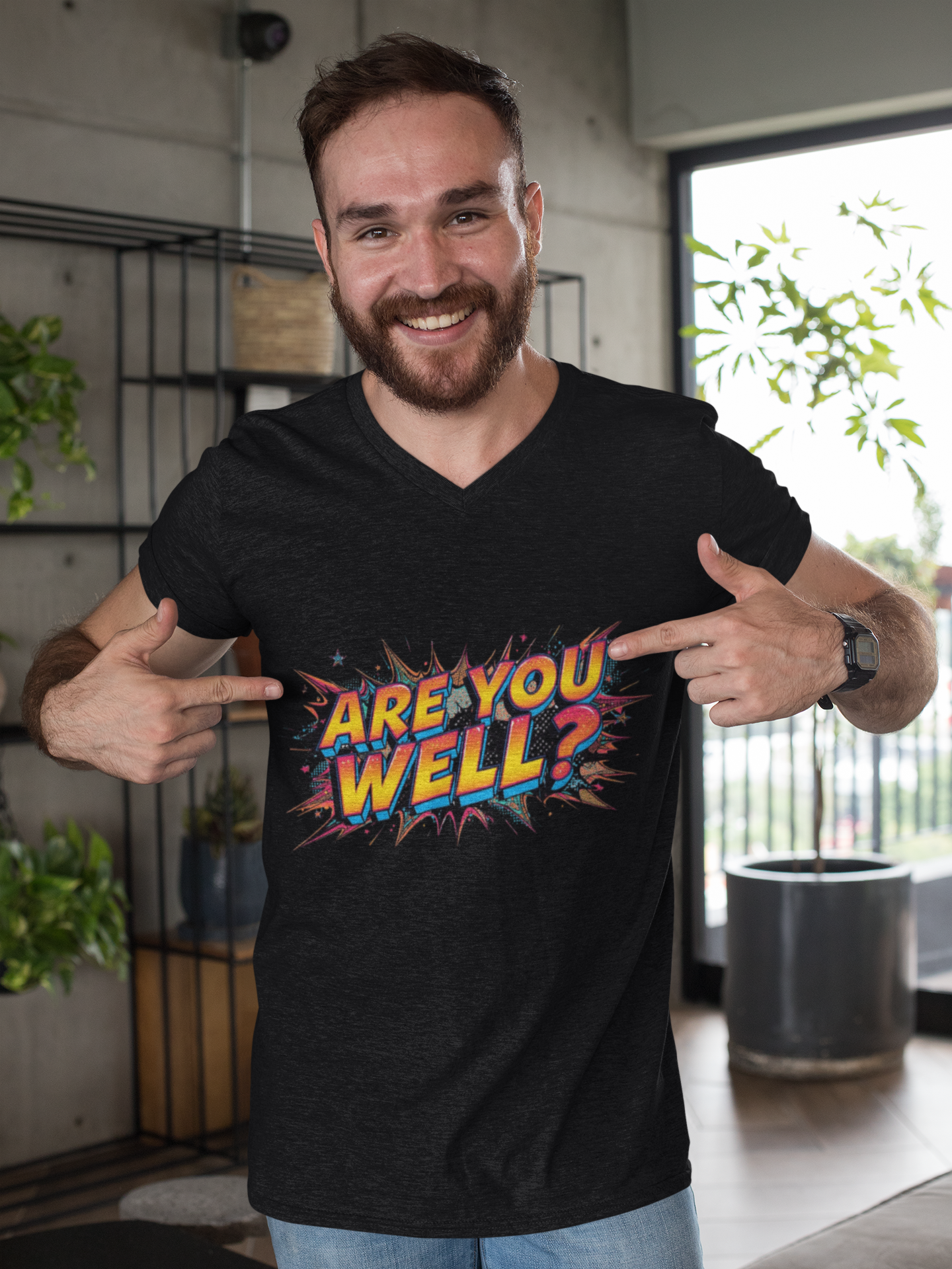 “Are You Well? Because Your Vibes Say ‘Absolutely Not’ – Funny Sarcastic Quote Design” product thumbnail image