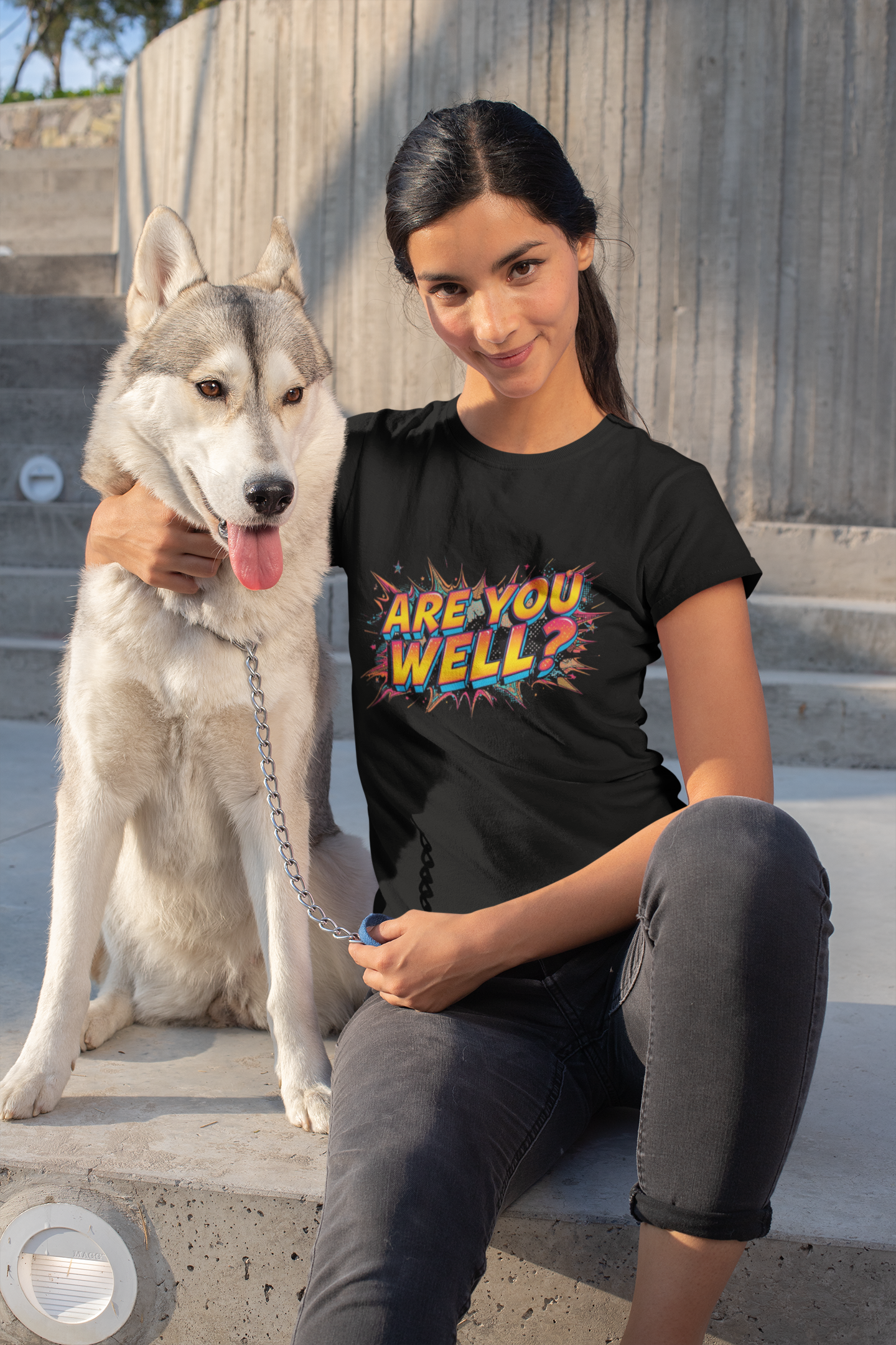 “Are You Well? Because Your Vibes Say ‘Absolutely Not’ – Funny Sarcastic Quote Design” product thumbnail image