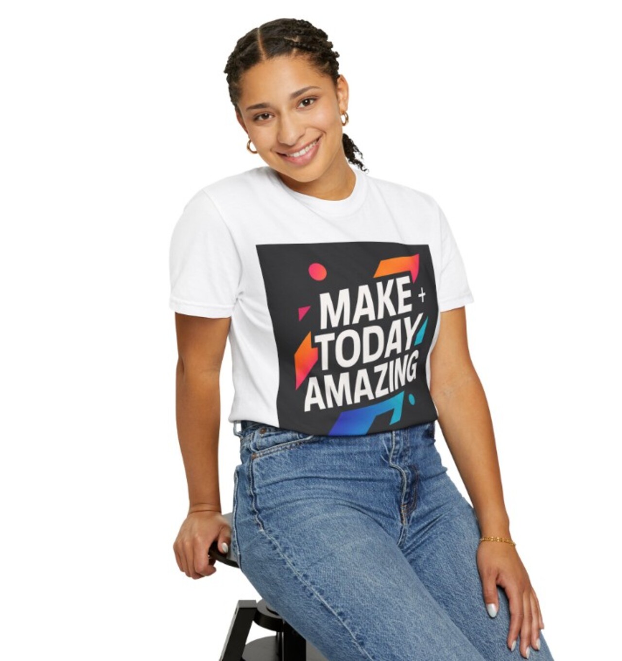 Make Today Amazing T-Shirt — Motivational Graphic Tee for Positivity &amp; Everyday Inspiration product thumbnail image