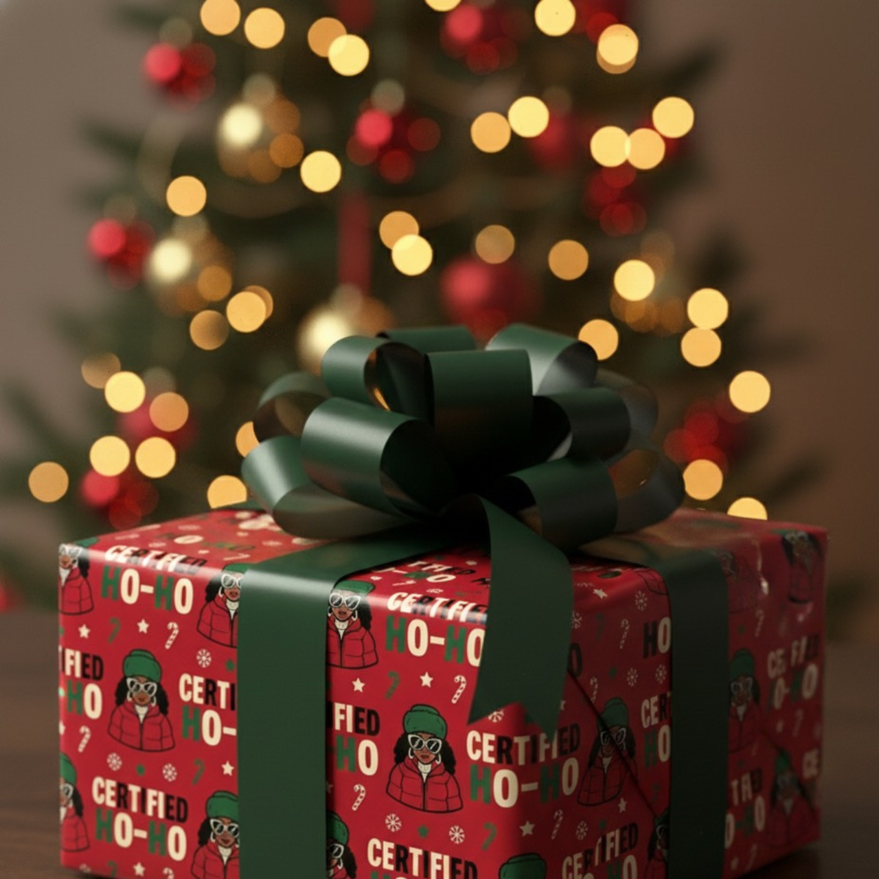 Certified Ho-Ho- Funny Adult Dirty Santa Gift Wrap Certified Ho-Ho- Funny Adult Dirty Santa Gift Wrap