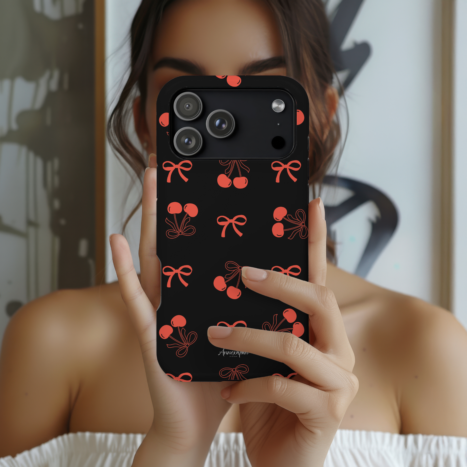 Cherry Bow Tough Phone Case Cherry Bow Tough Phone Case