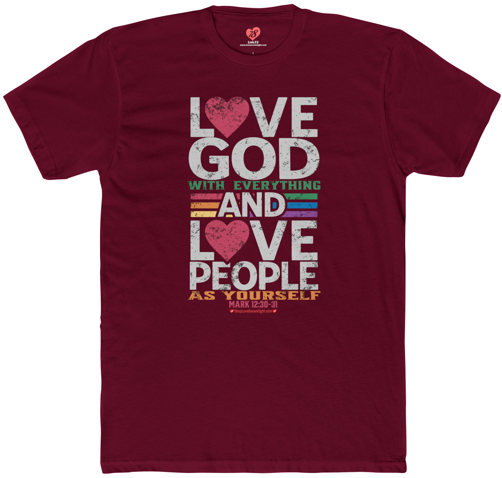 #LoveGodLovePeople - Love God and Love People - Mark 12:30-31 - Dark Christian TShirt - Unisex Short Sleeve Shirt Minimalist Code Snippet Tee Subtle Programming Print Crew Neck #LoveGodLovePeople - Love God and Love People - Mark 12:30-31 - Dark Christian TShirt - Unisex Short Sleeve Shirt Minimalist Code Snippet Tee Subtle Programming Print Crew Neck