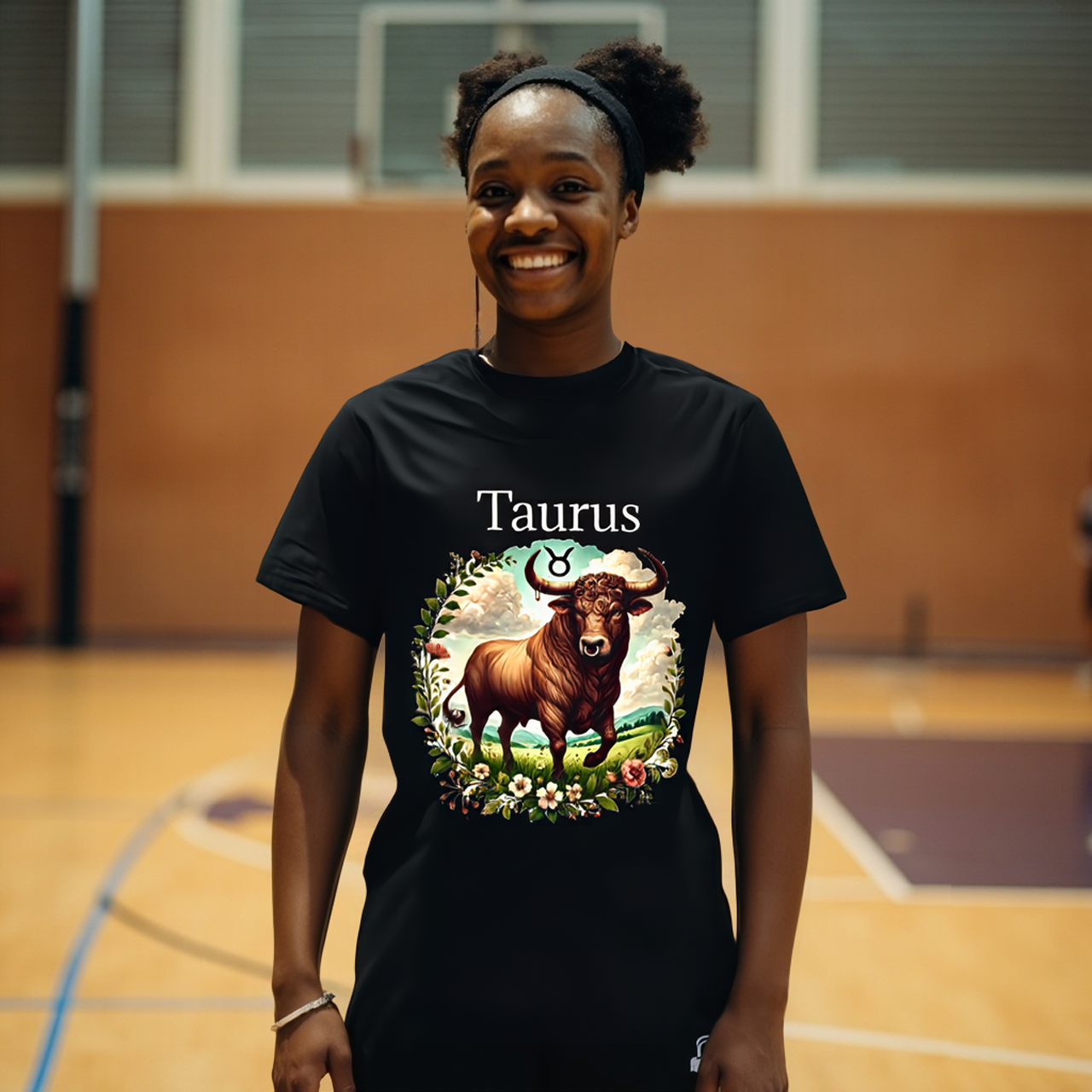 Taurus Zodiac Tee — Astrology T-Shirt by Roger Sampson product thumbnail image Taurus Zodiac Tee — Astrology T-Shirt by Roger Sampson product thumbnail image