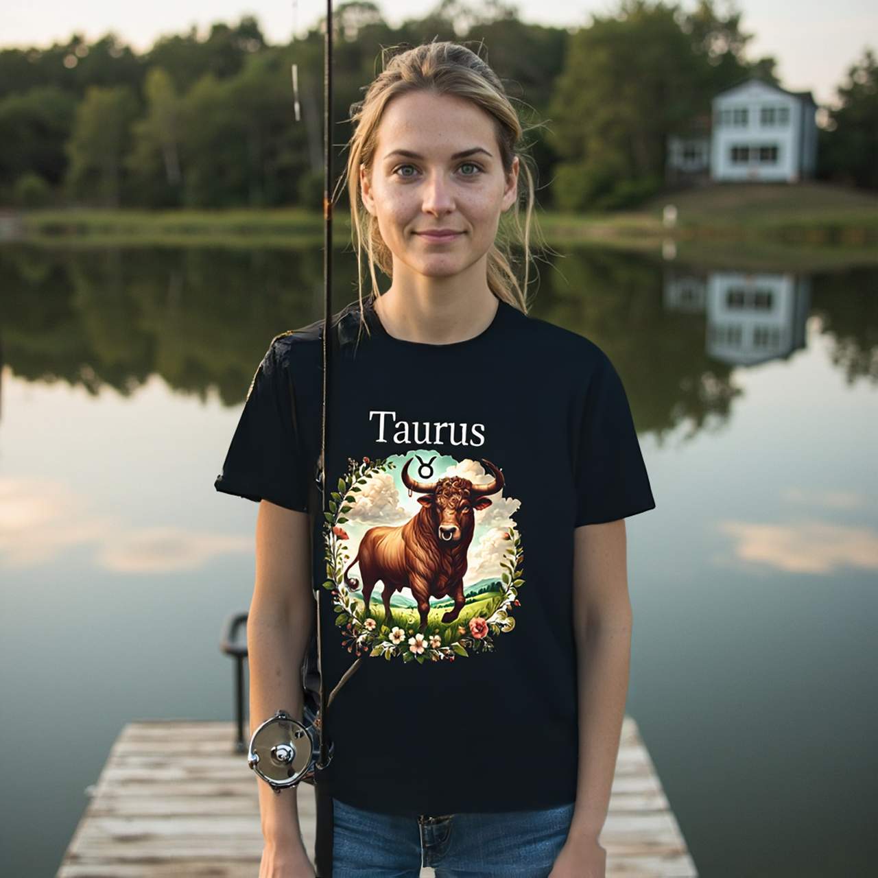 Taurus Zodiac Tee — Astrology T-Shirt by Roger Sampson product thumbnail image Taurus Zodiac Tee — Astrology T-Shirt by Roger Sampson product thumbnail image