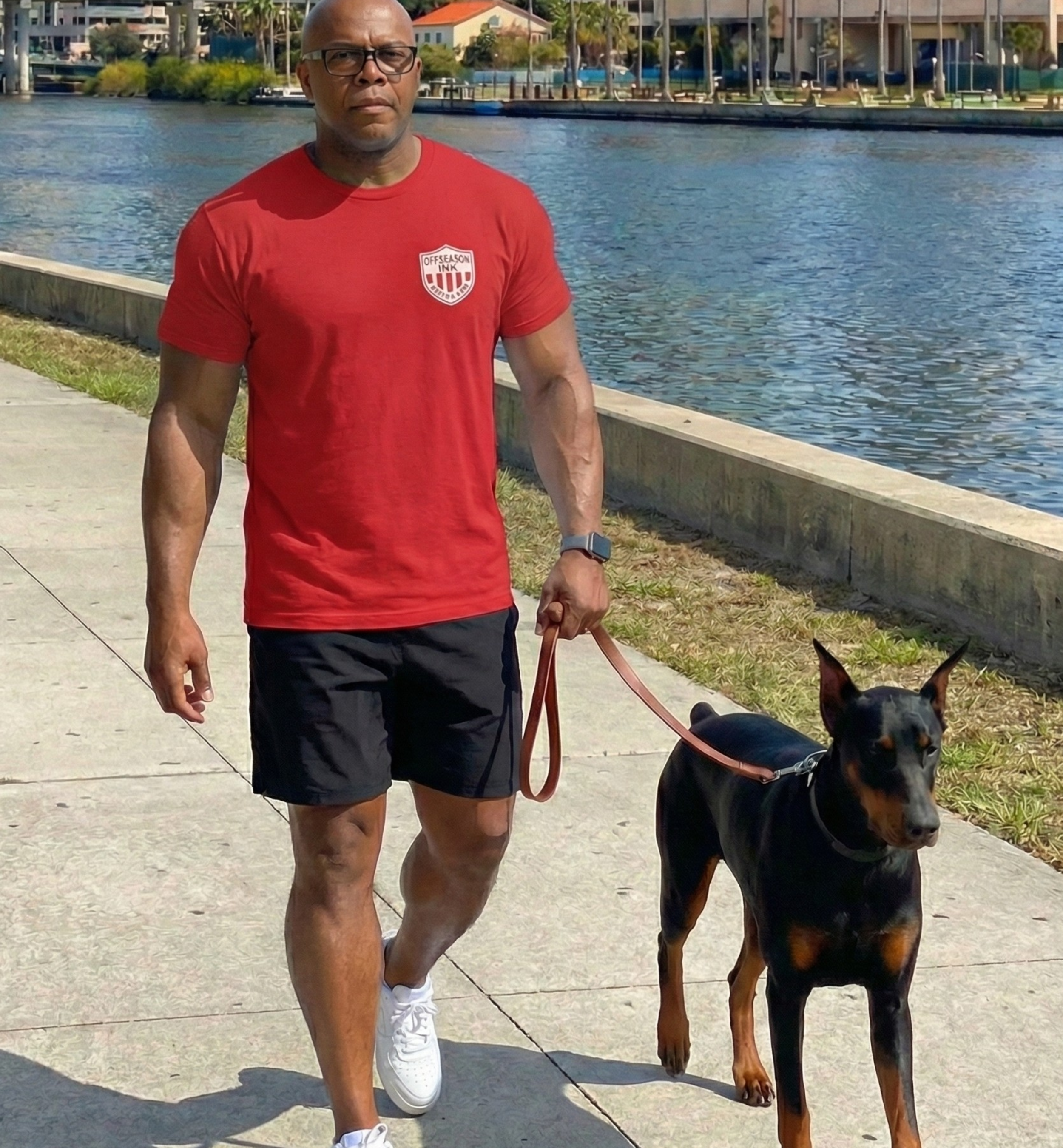 OffSeason Ink Athletic Dept. – Left Chest Shield Tee product thumbnail image