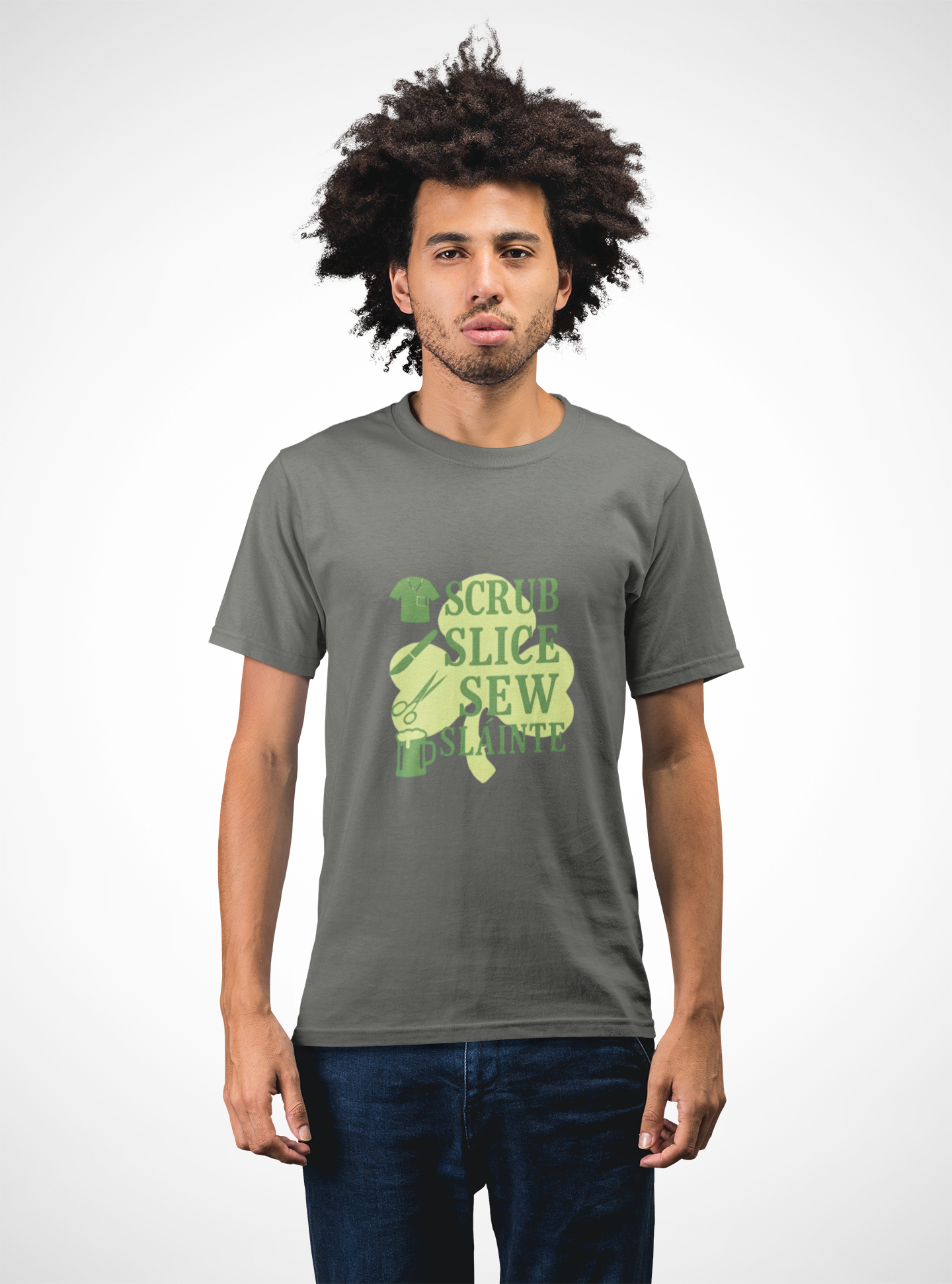 Surgeon St. Patrick's Day T-Shirt — "Scrub, Slice, Sew, Sláinte" (Luck of the Surgeon) product thumbnail image Surgeon St. Patrick's Day T-Shirt — "Scrub, Slice, Sew, Sláinte" (Luck of the Surgeon) product thumbnail image
