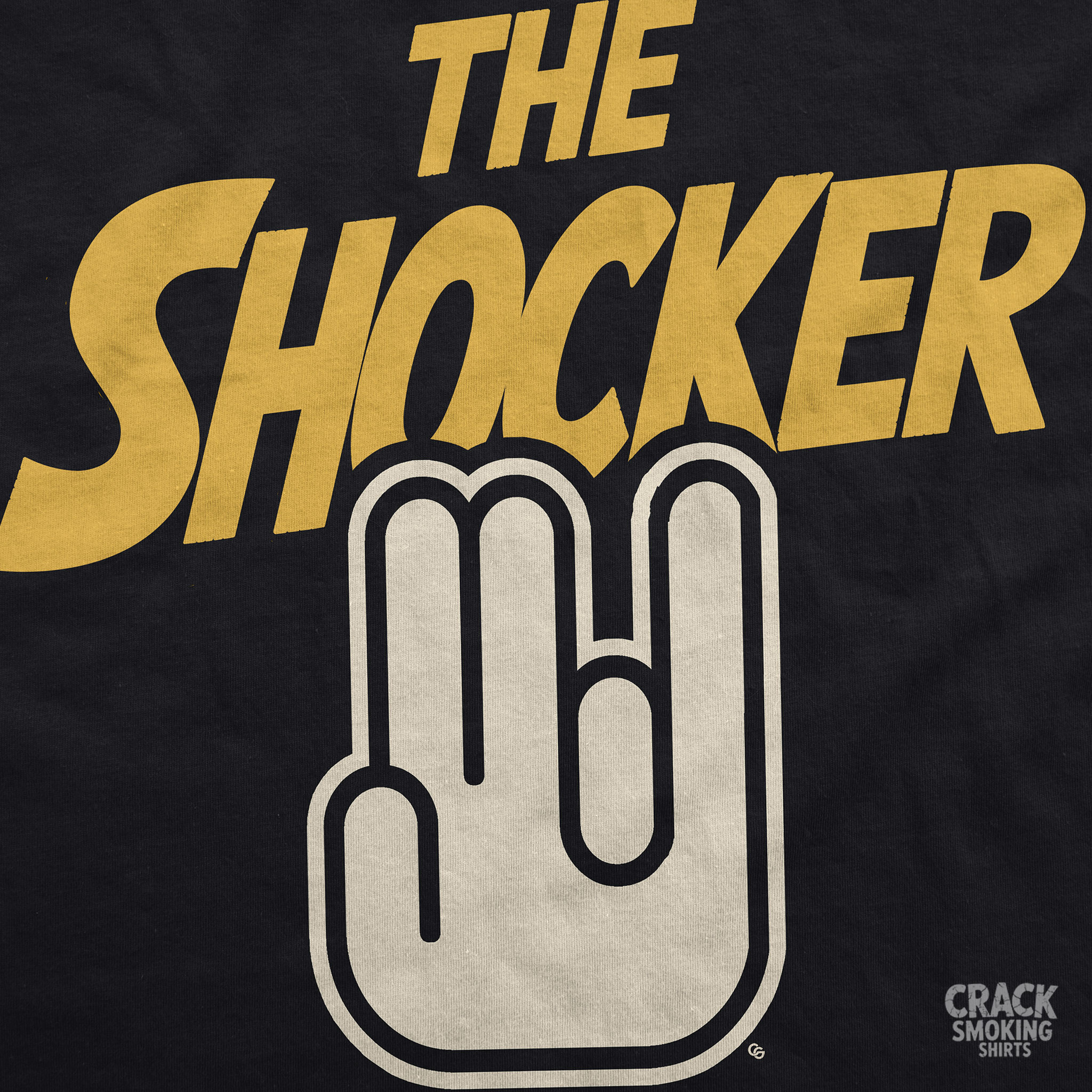 The Shocker – Bold & Controversial Retro Hand Gesture Unisex T-Shirt The Shocker – Bold & Controversial Retro Hand Gesture Unisex T-Shirt