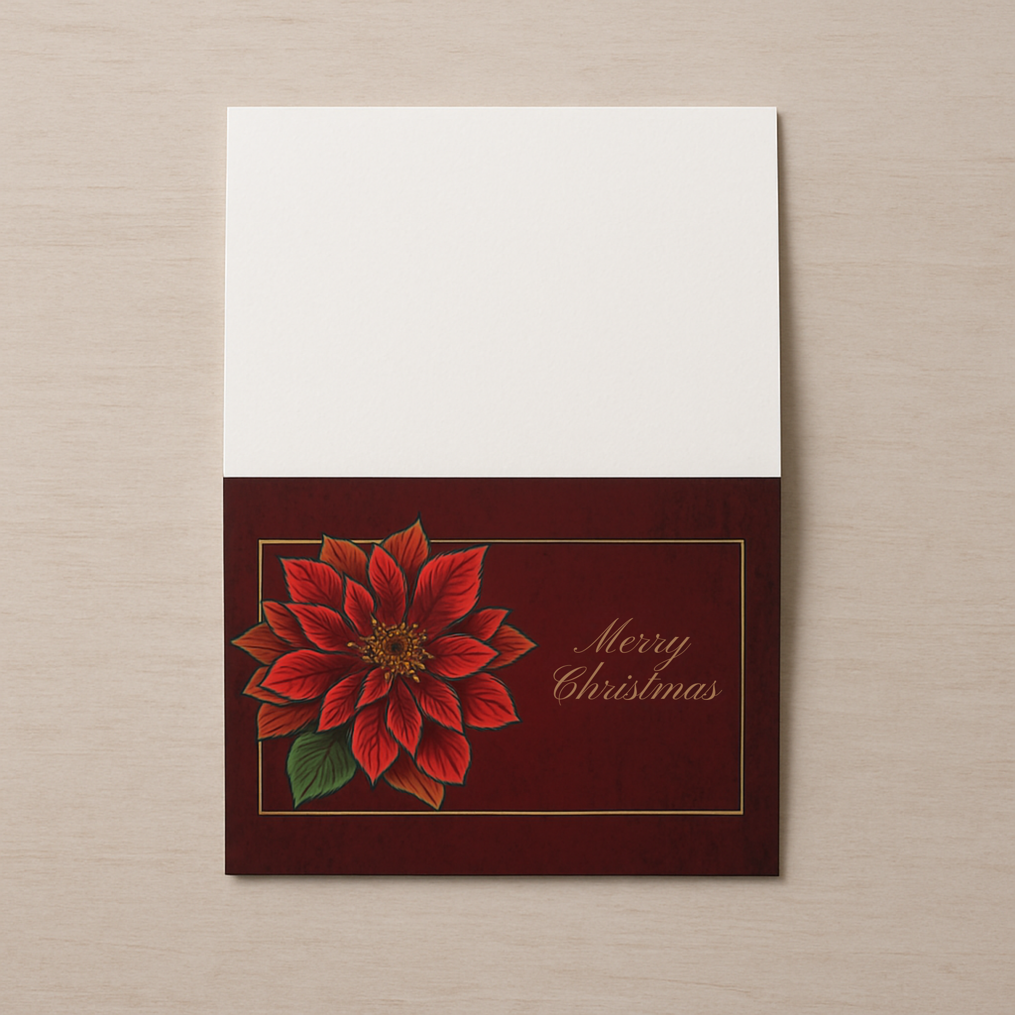 Elegant Poinsettia Christmas Greeting Cards Merry Christmas Holiday Card Set Red Floral Christmas Stationery Festive Holiday Notecards product thumbnail image Elegant Poinsettia Christmas Greeting Cards Merry Christmas Holiday Card Set Red Floral Christmas Stationery Festive Holiday Notecards product thumbnail image